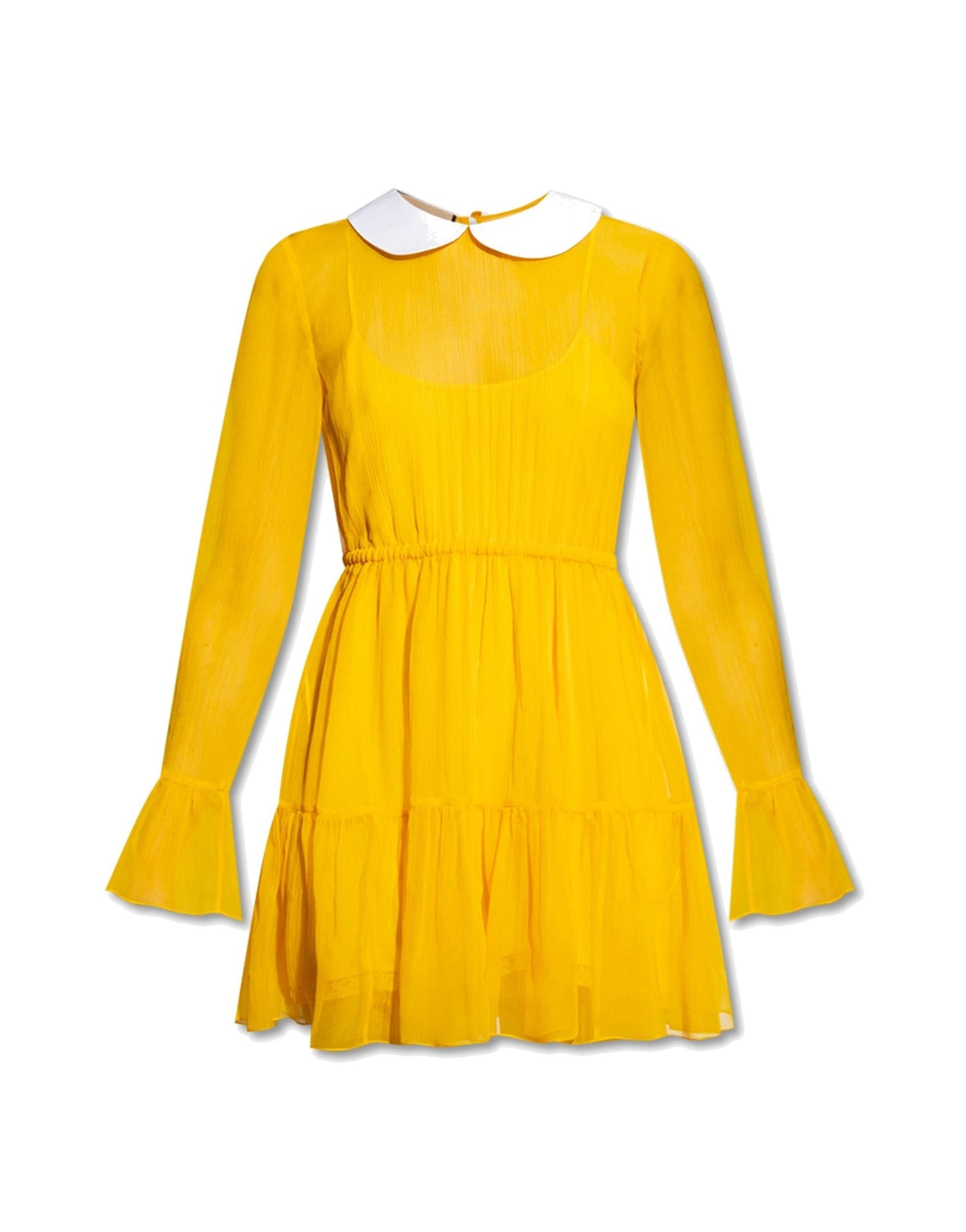 Gucci Silk Chiffon Mini Dress