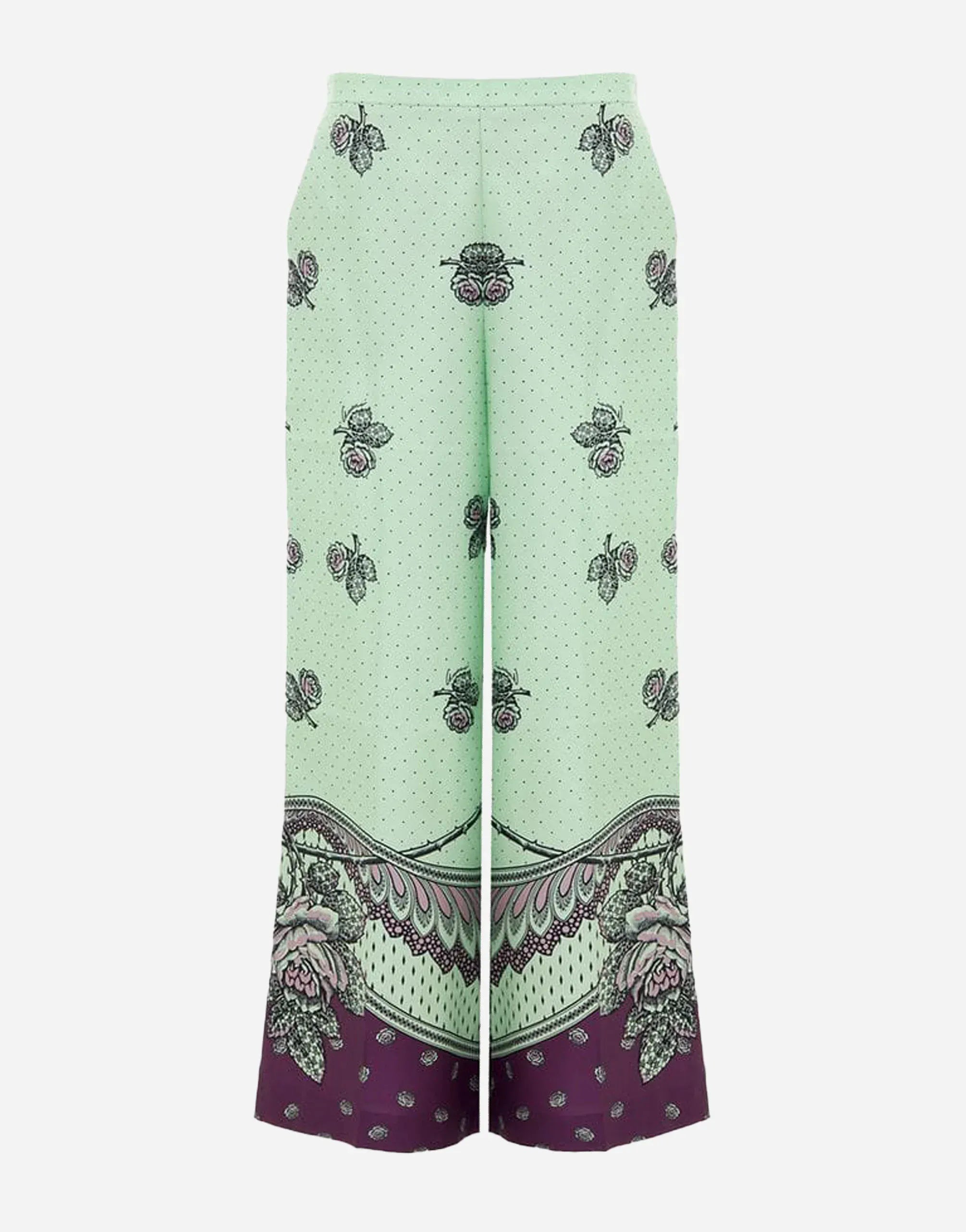 Gucci Silk Palazzo Pants
