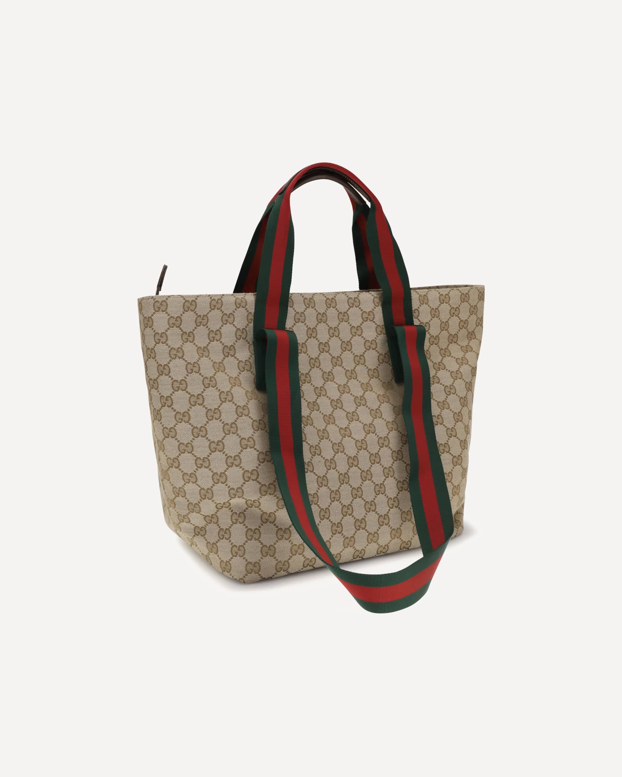 Gucci Gucci Small Gg Motif Tote Bag