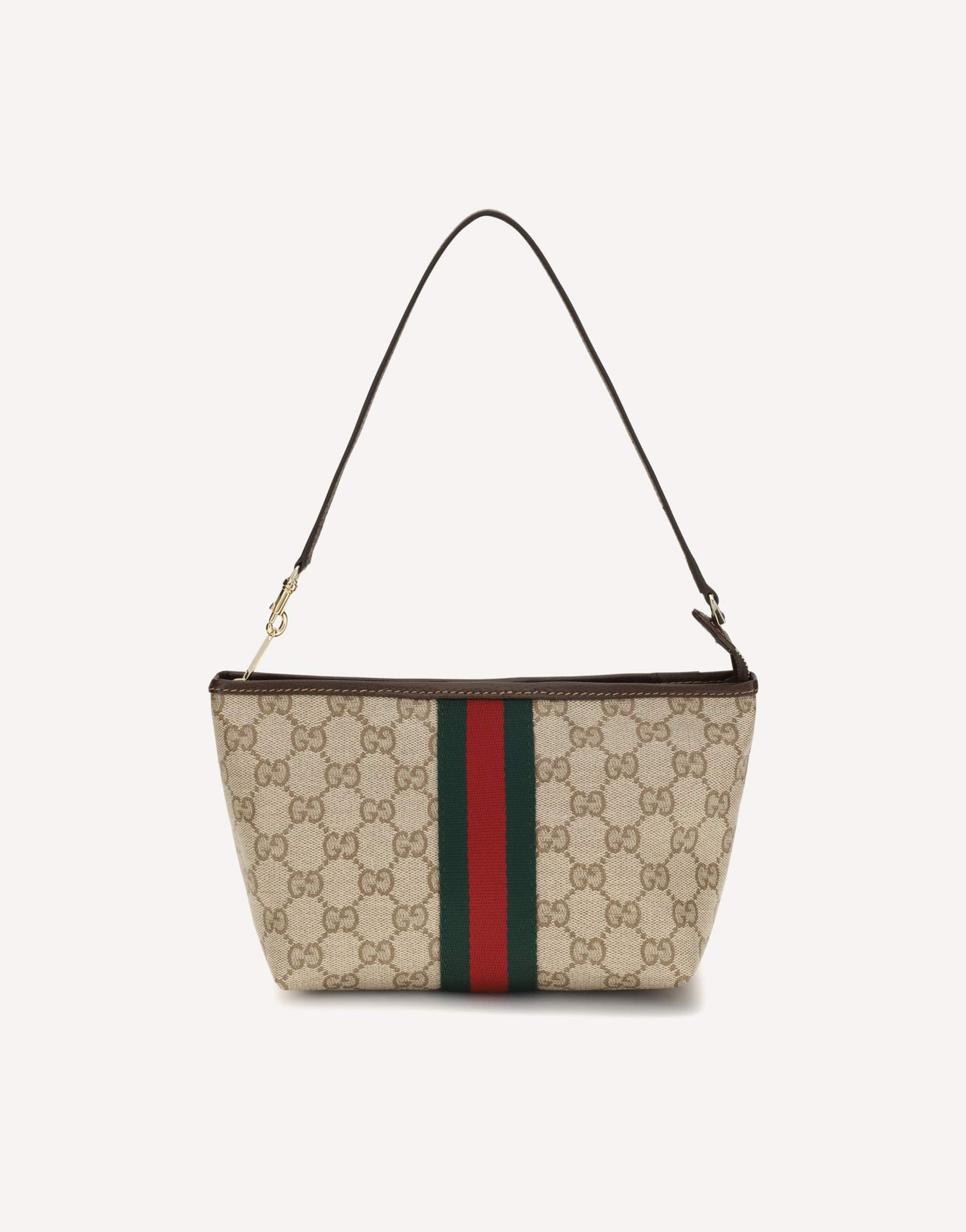 Gucci Gucci Small Pouch With Strap And Web