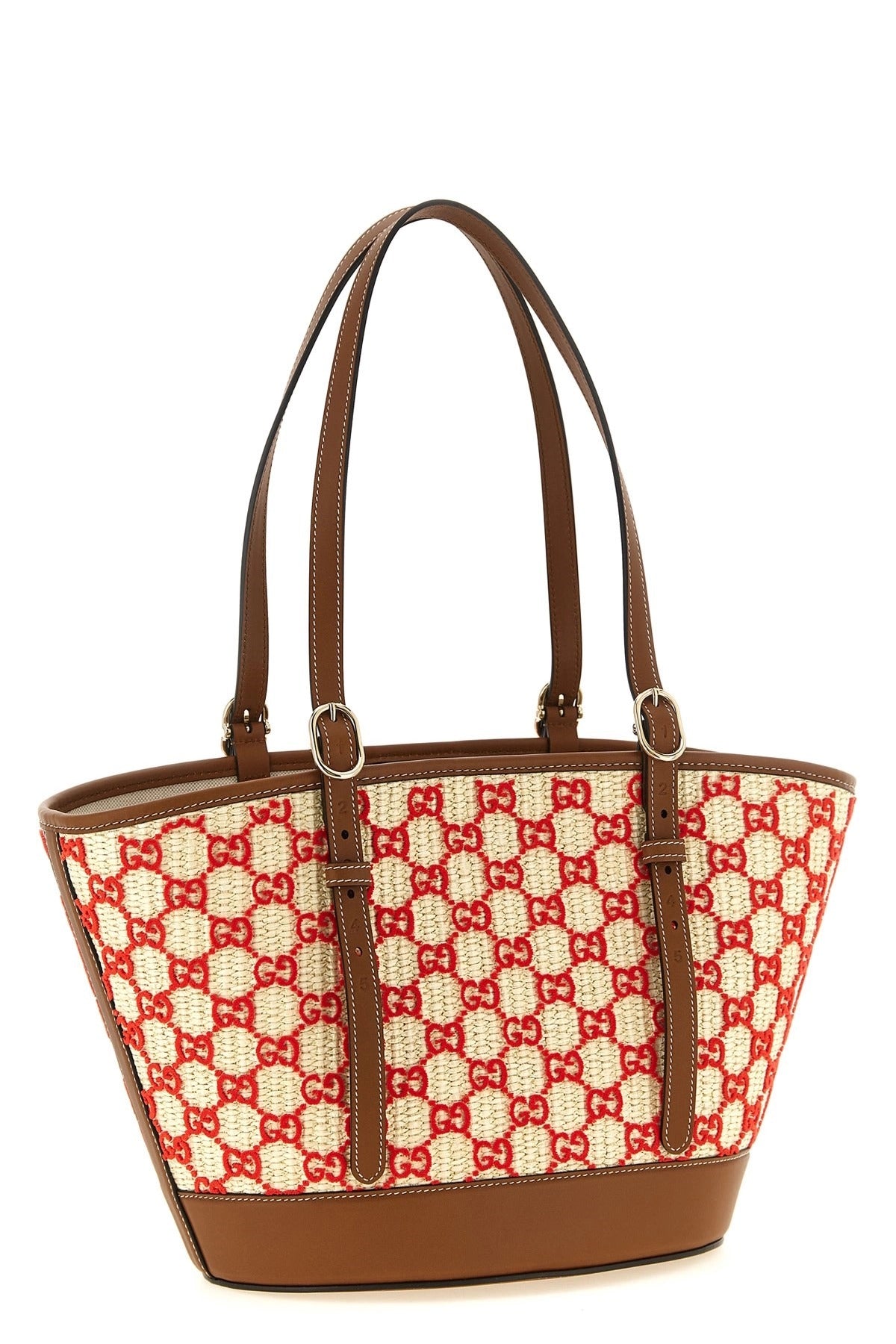 Gucci Small Woven GG Shopping Bag - alternate view