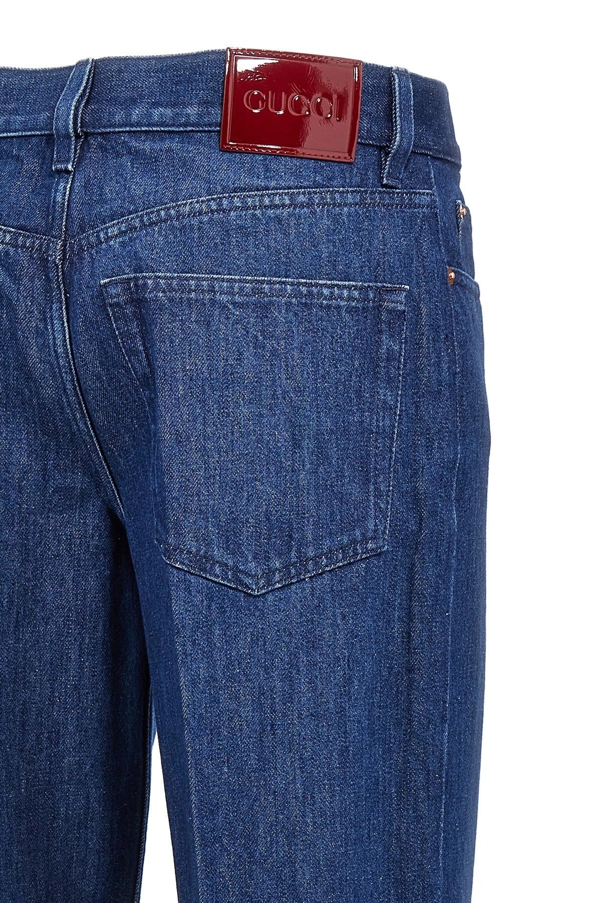 Gucci Gerade Baumwolljeans
