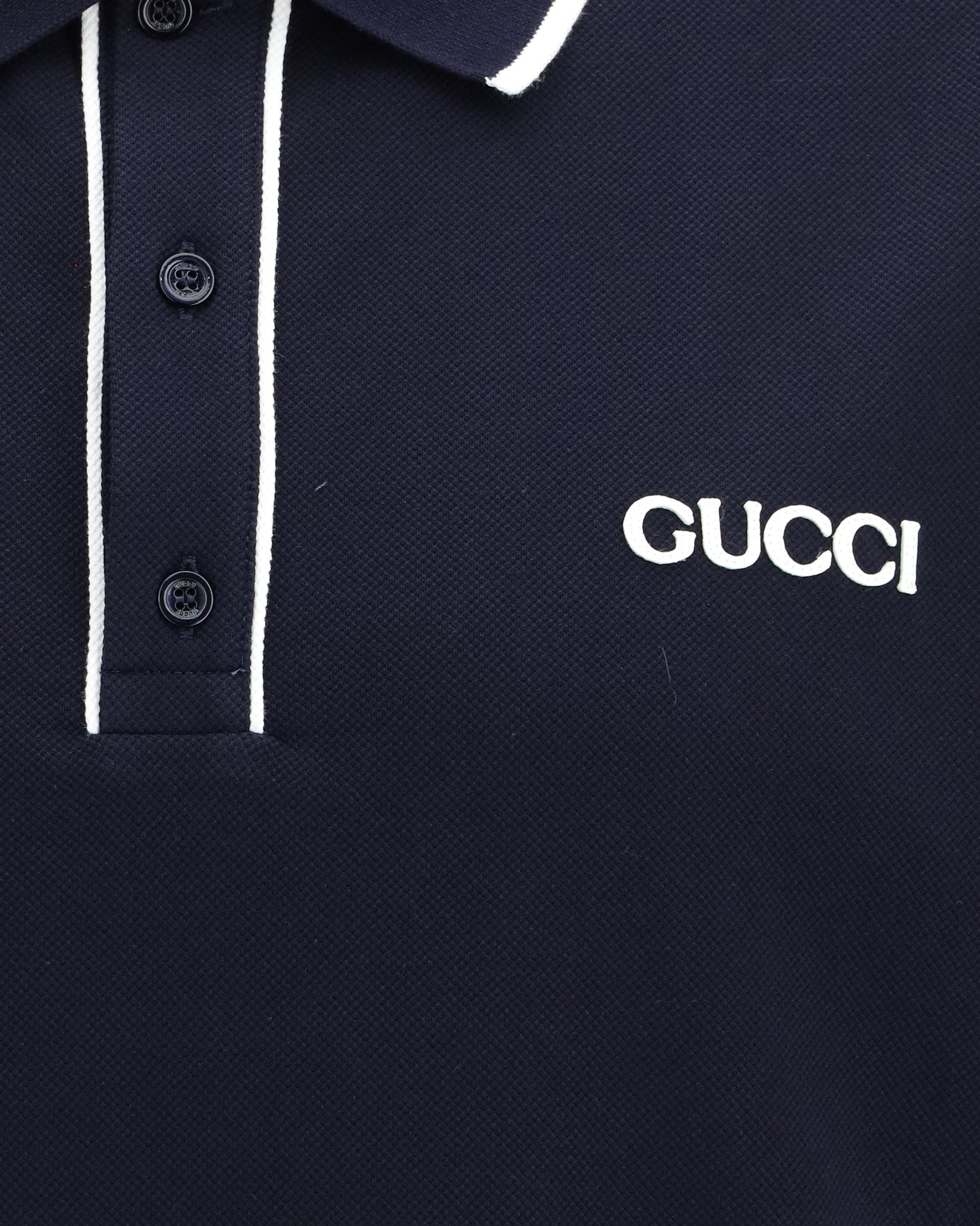 Gucci Stretch Cotton Piquet Polo