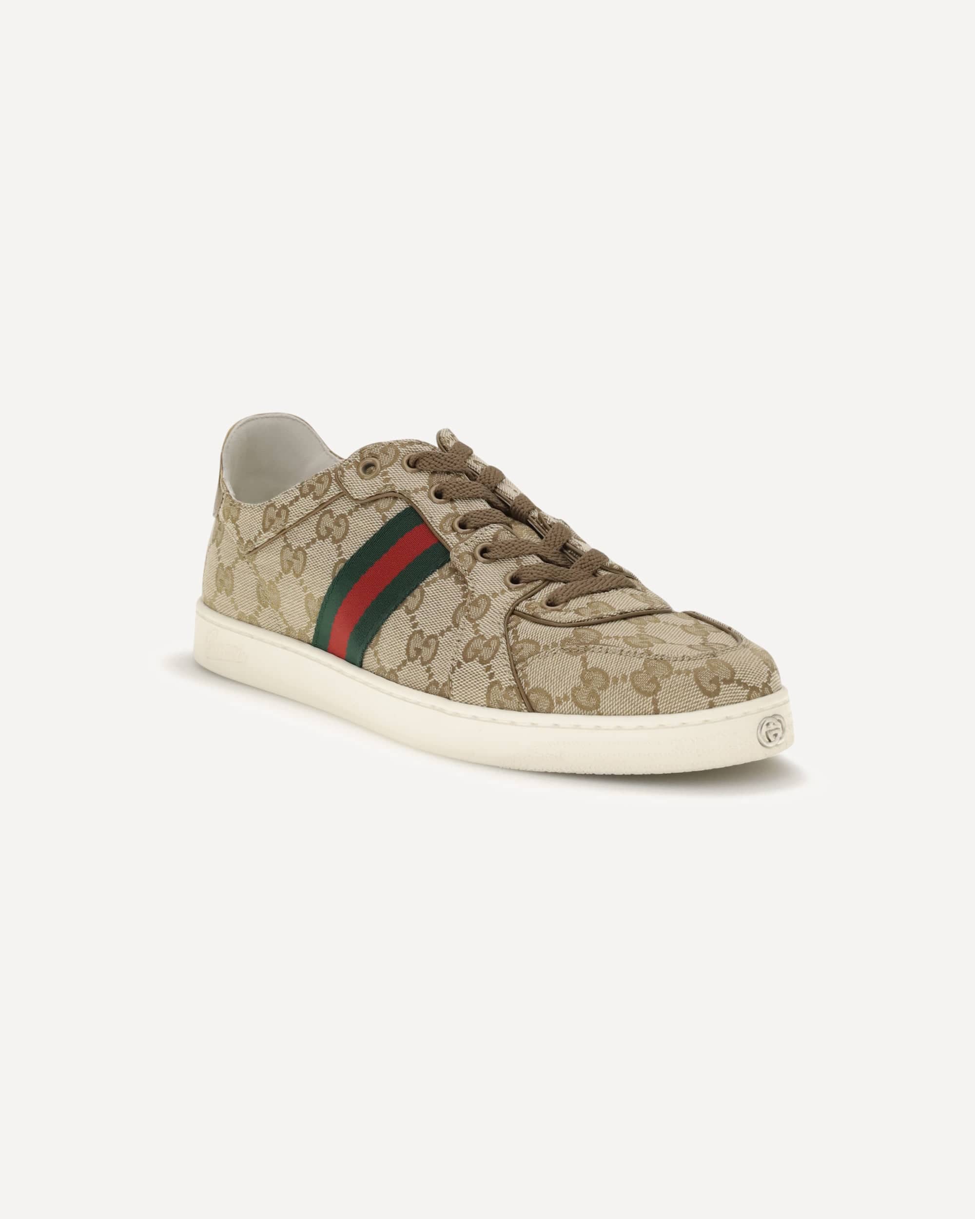 Gucci Gucci Stretch Gg Fabric Sneakers