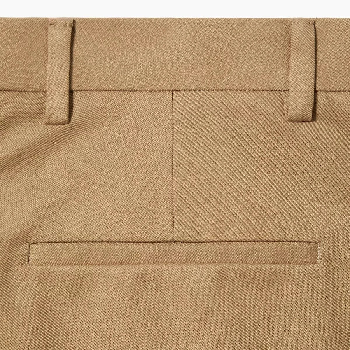 Gucci Web Detail Cotton Twill Pants