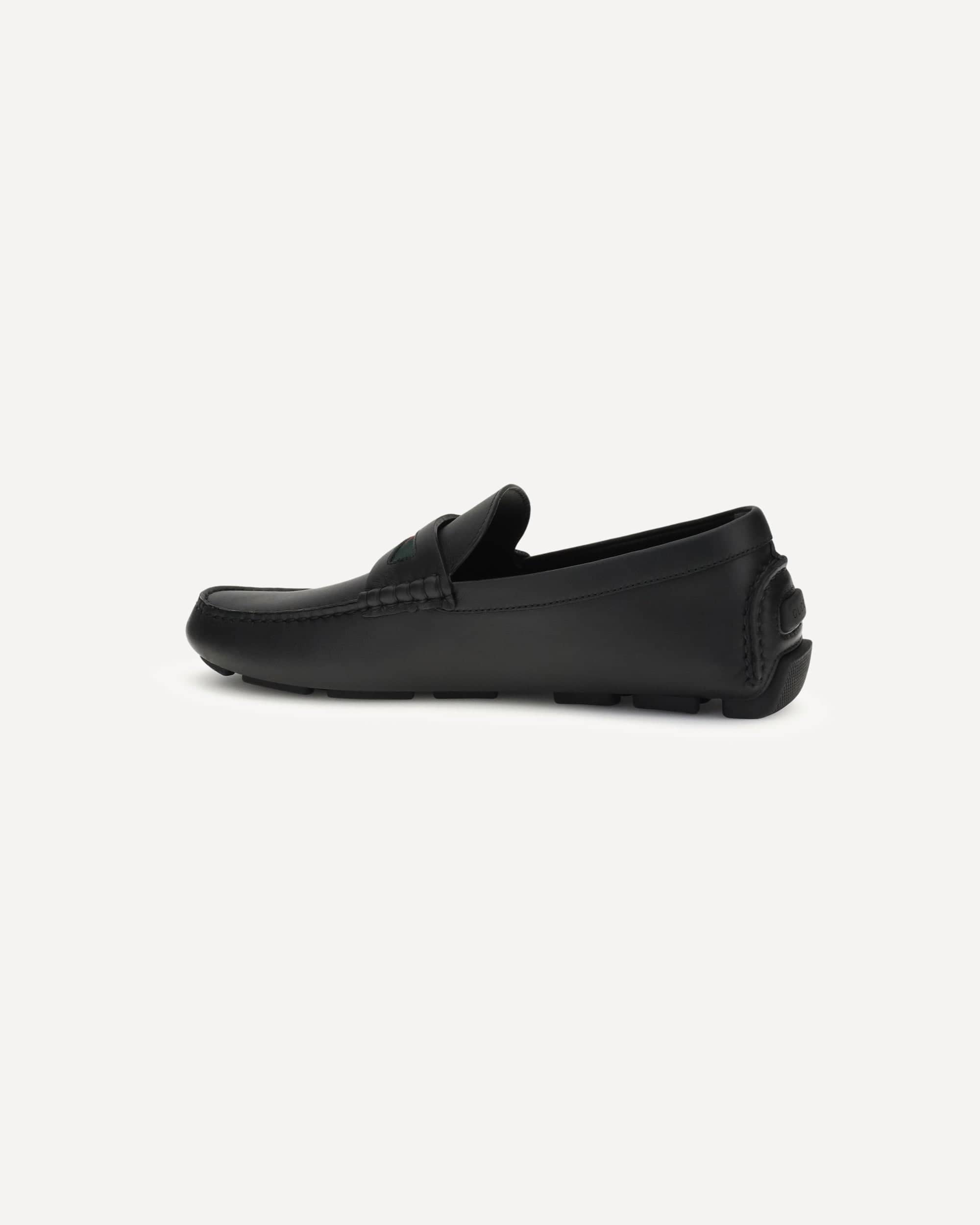Gucci Web Driver Loafers