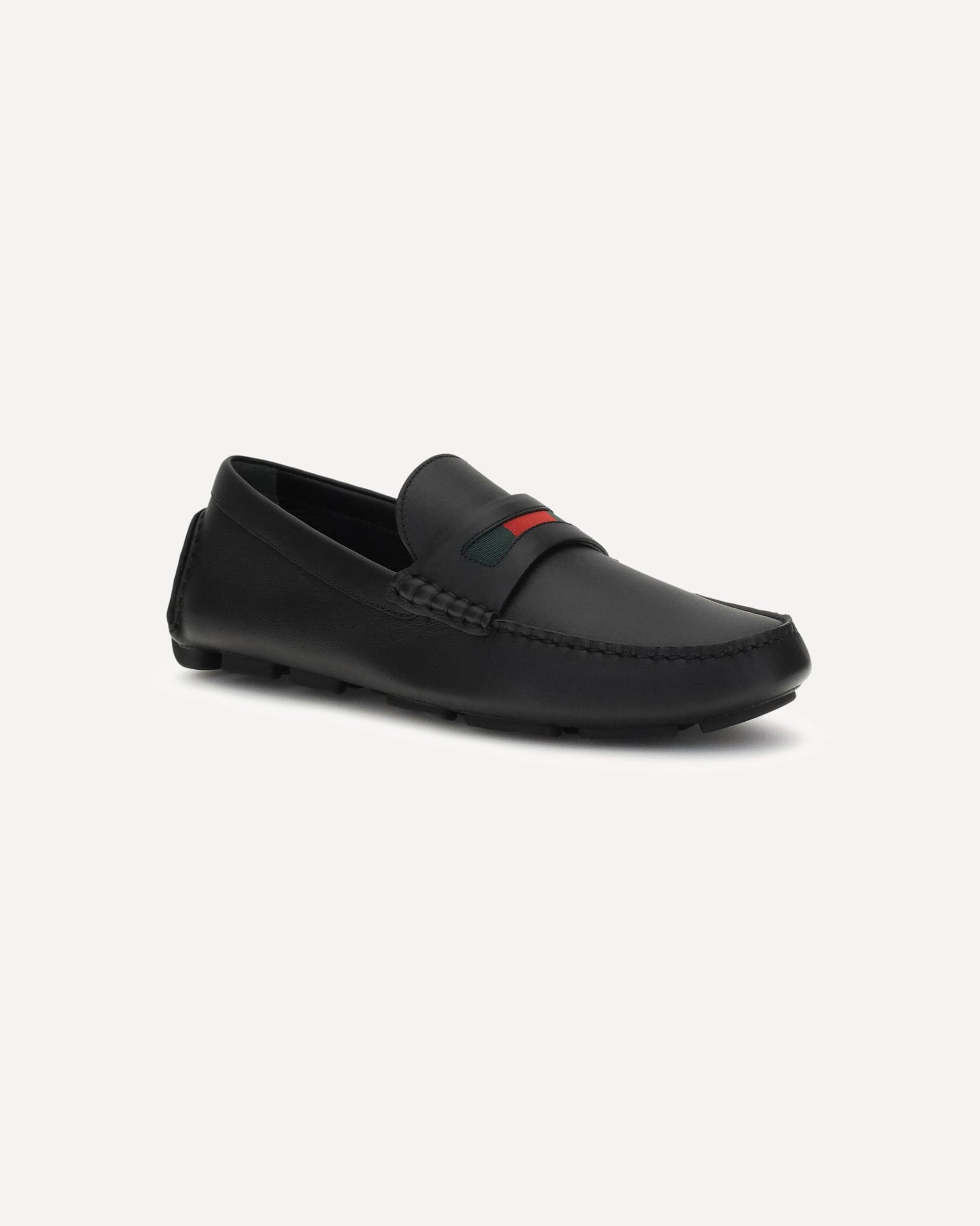 Gucci Web Driver Loafers