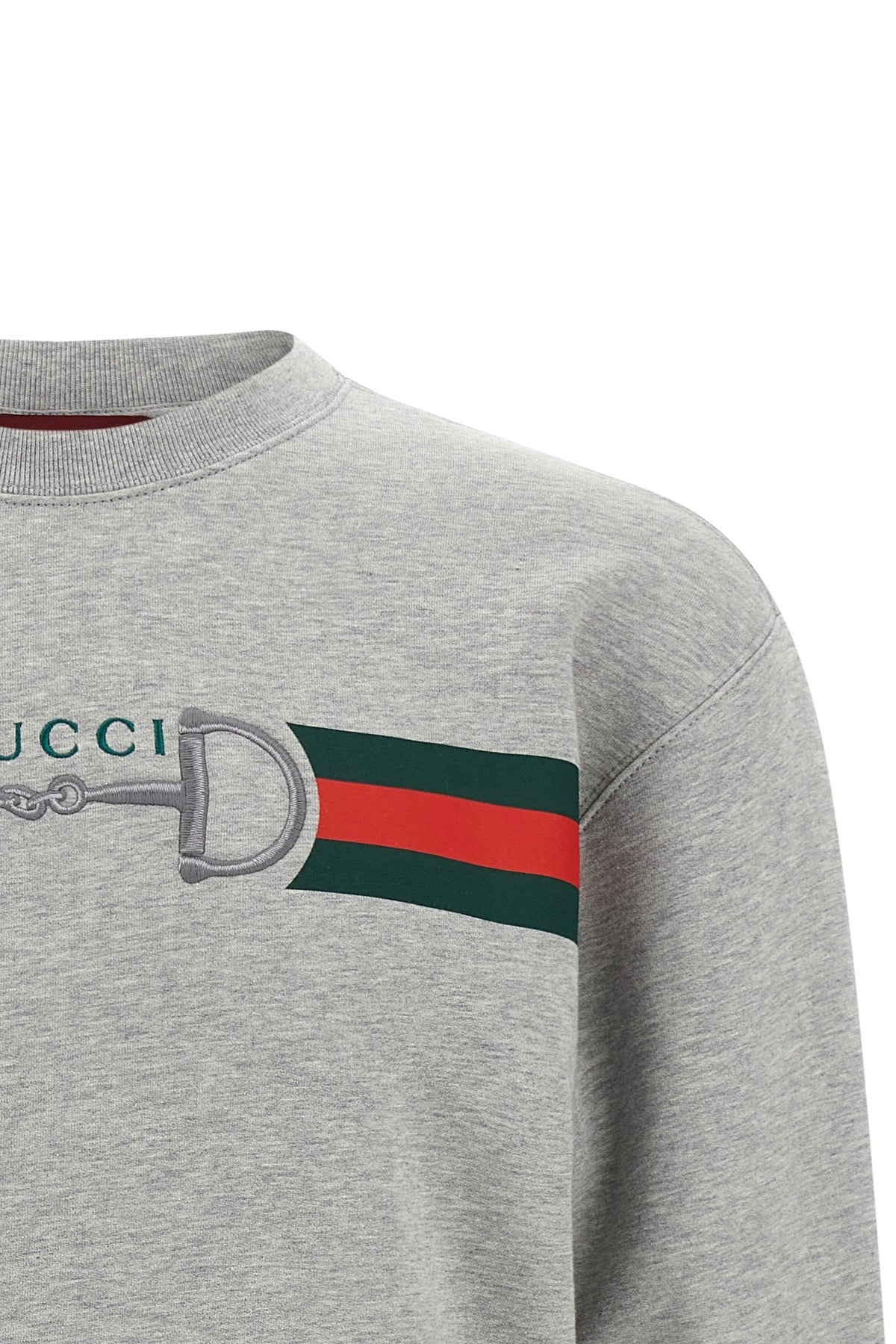 Gucci Web Ribbon Horsebit Sweatshirt