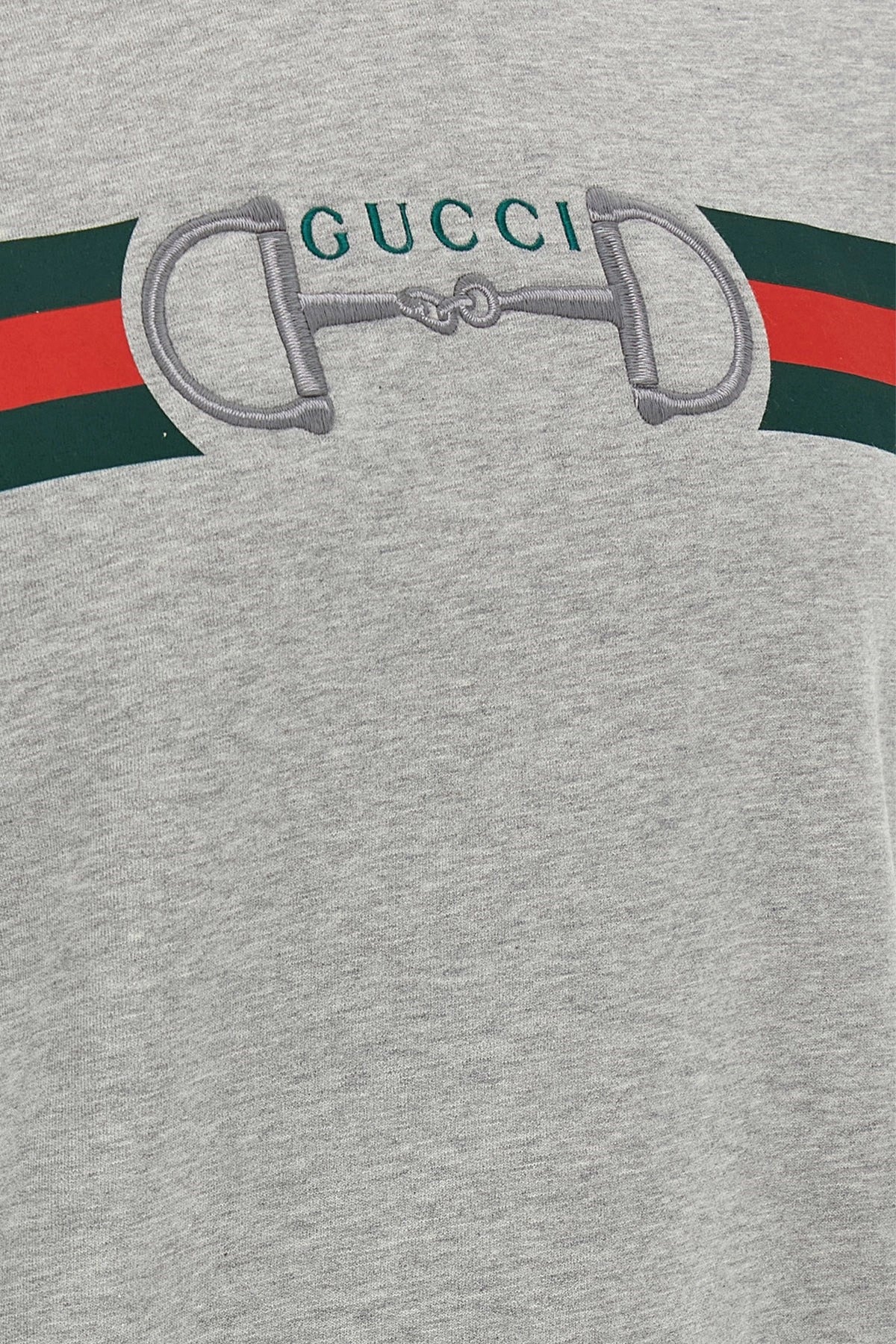 Gucci Web Ribbon Horsebit Sweatshirt