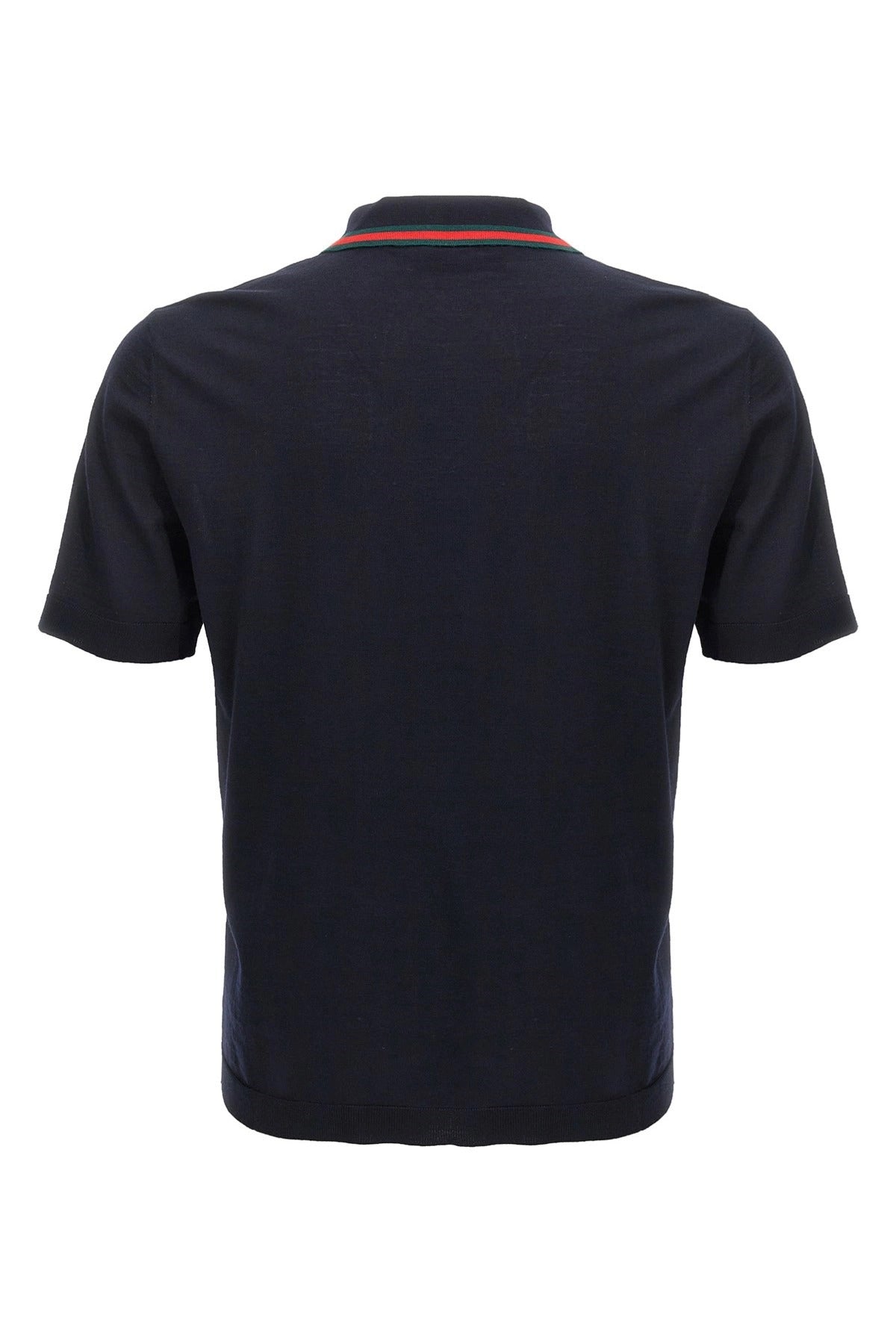 Gucci Web Ribbon Polo Shirt