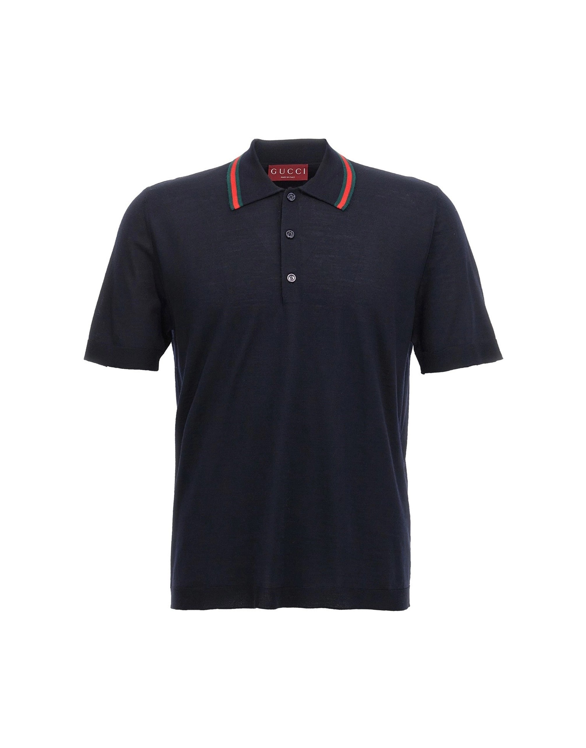 Gucci Web Ribbon Polo Shirt