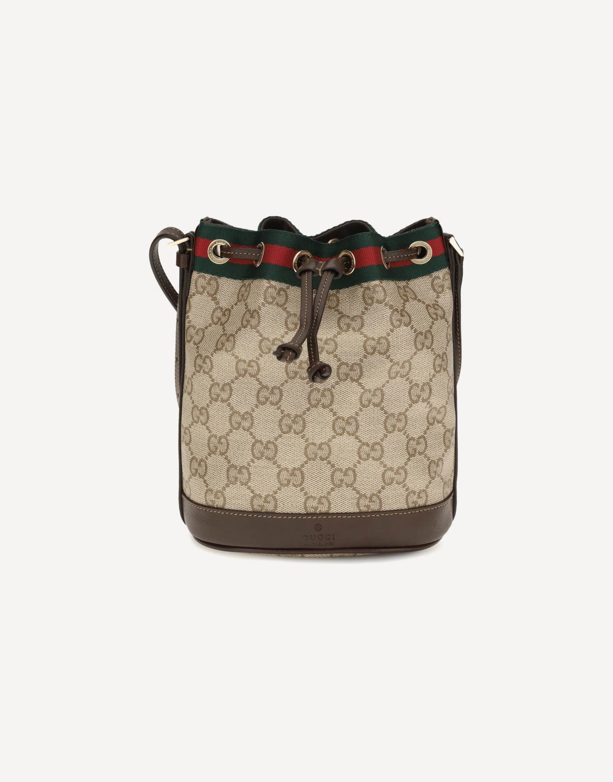 Gucci Gucci Web Stripe Bucket Bag