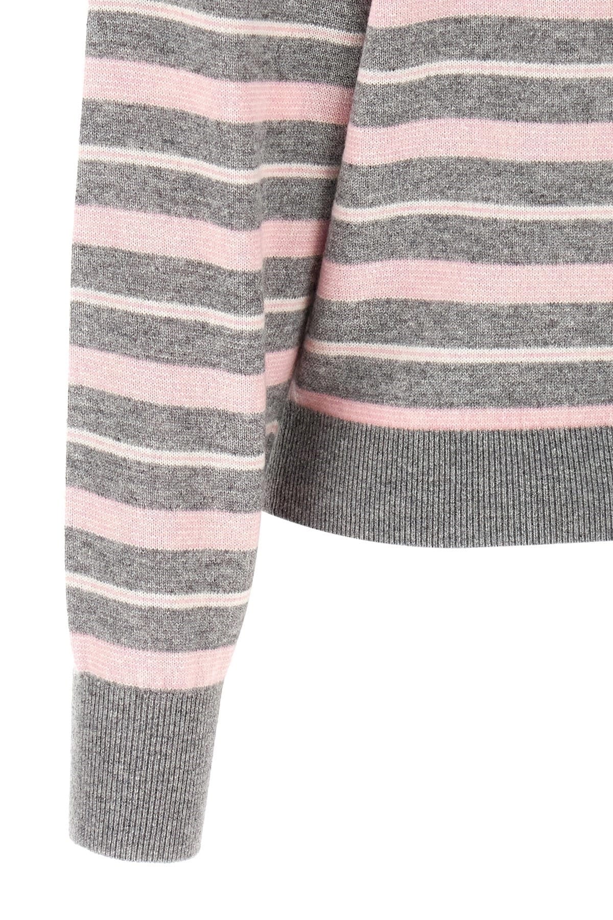 Guest in Residence Guest in Residence Collegiate Stripe Polo Sweater