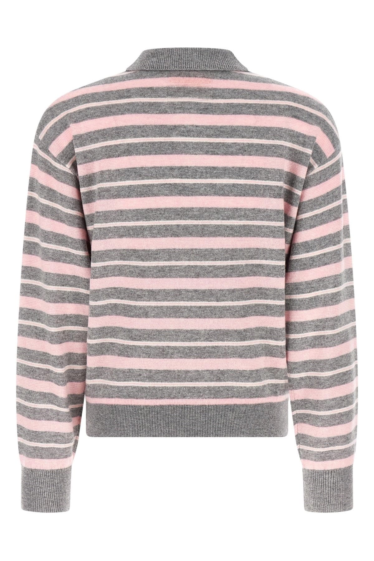 Guest in Residence Guest in Residence Collegiate Stripe Polo Sweater