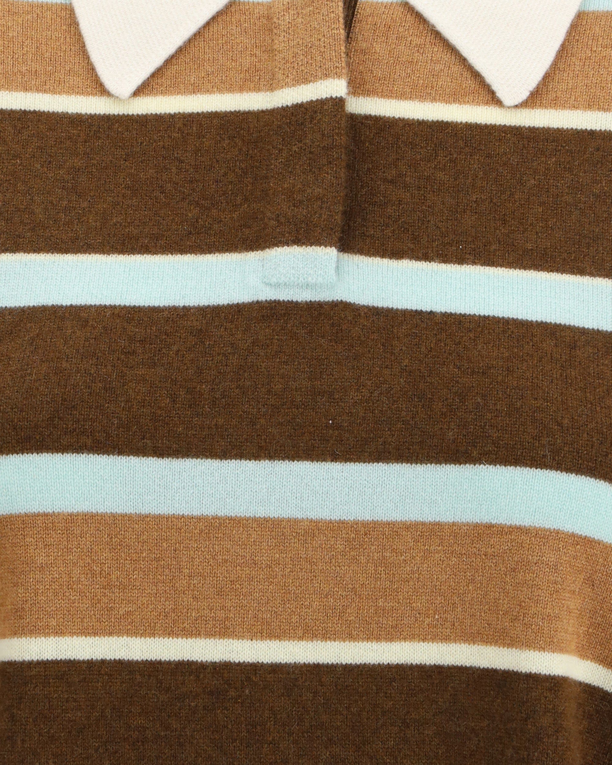 Guest in Residence Rugby Cropped Striped Jumper