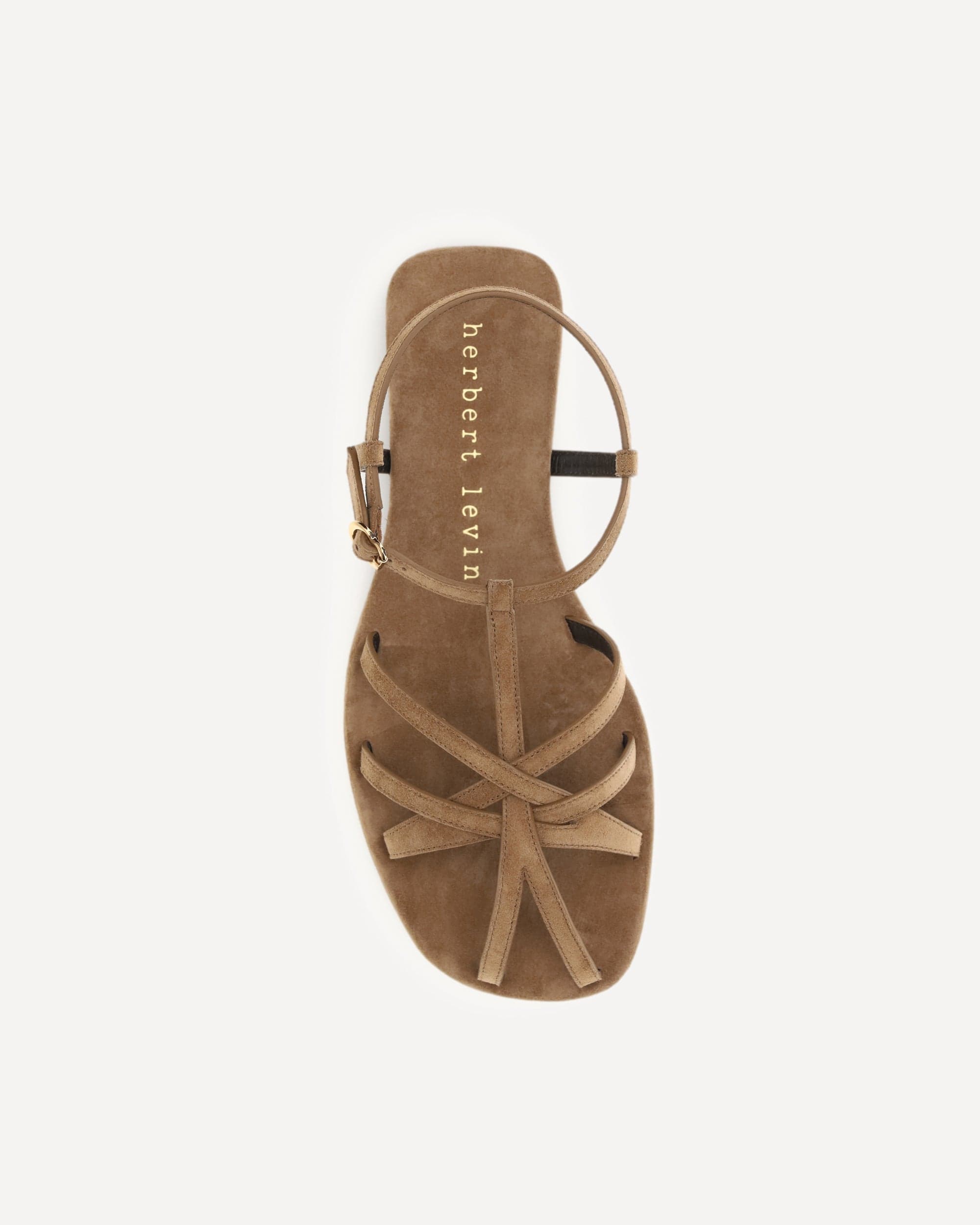 Herbert Levine Cage Suede Sandals