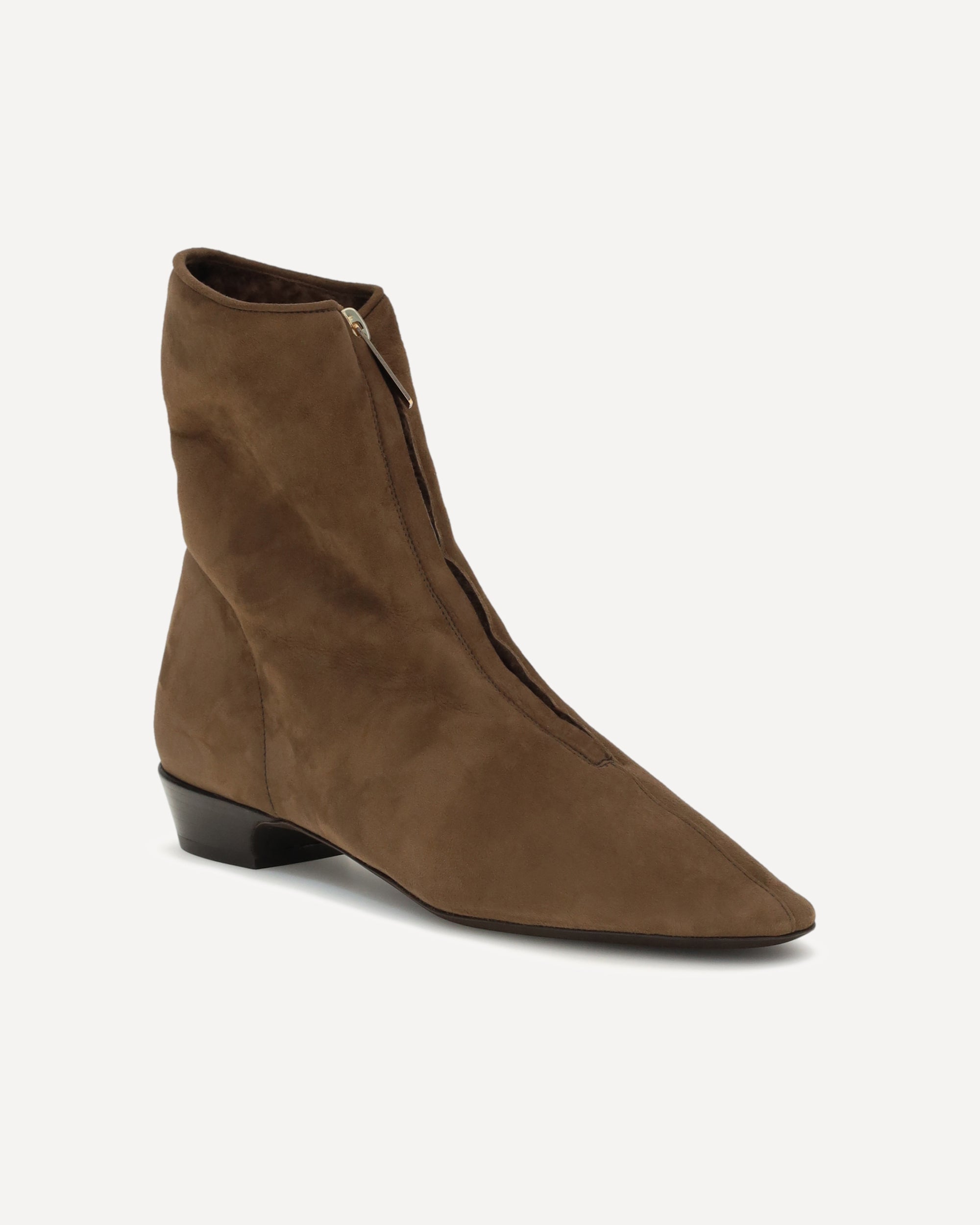 Herbert Levine Easy Does It Suede Ankle Boots - alternate view