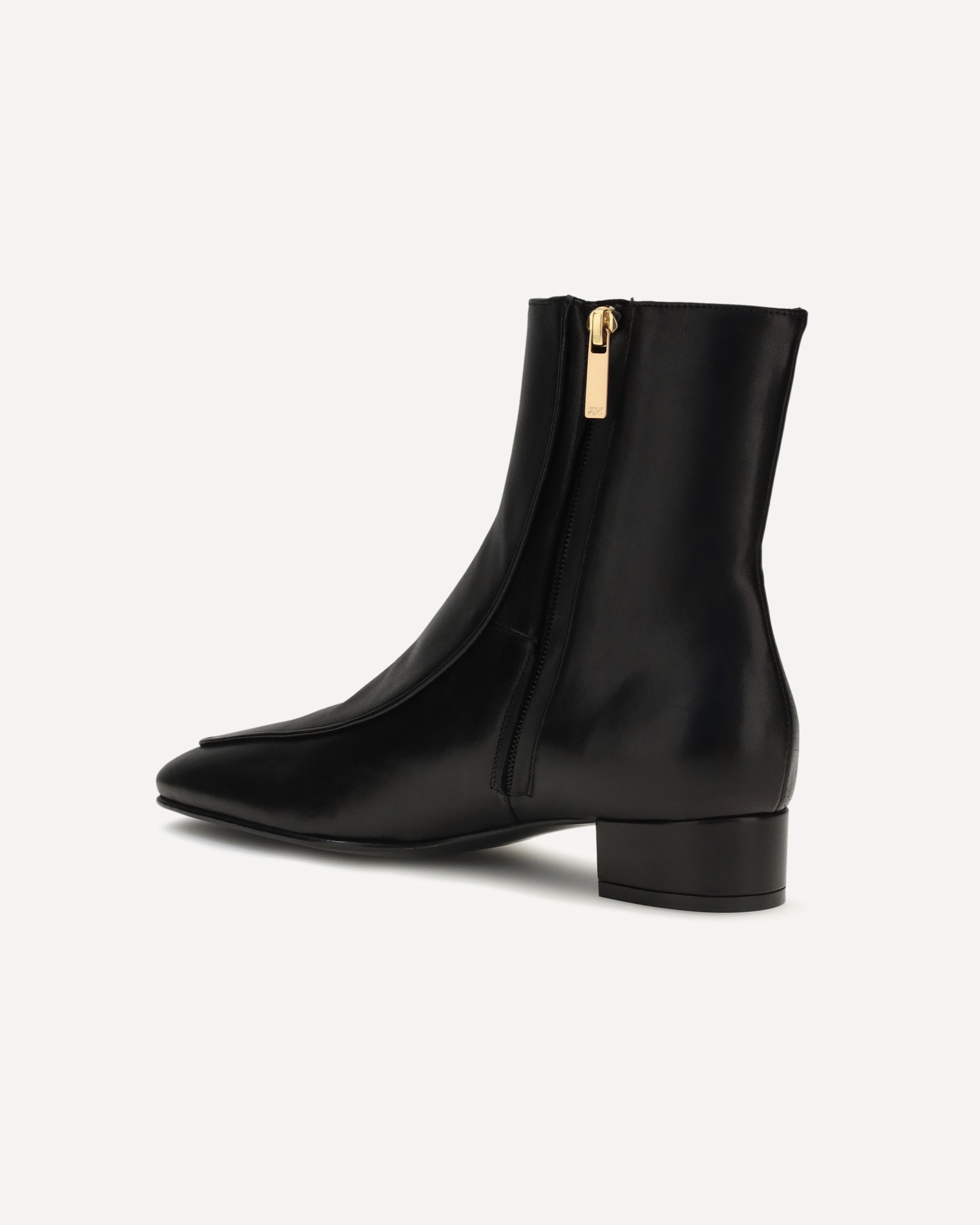 Herbert Levine Shadow Ban Leder-Stiefeletten