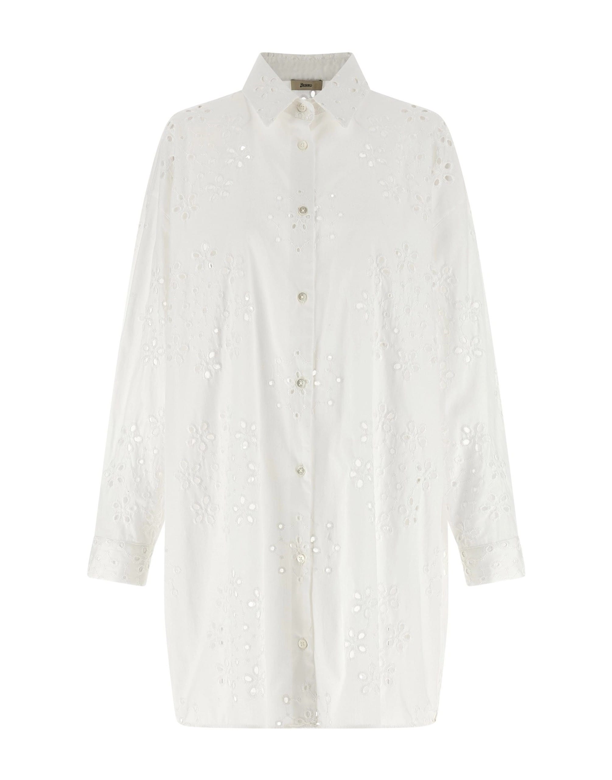 Herno Herno Broderie Anglaise Shirt