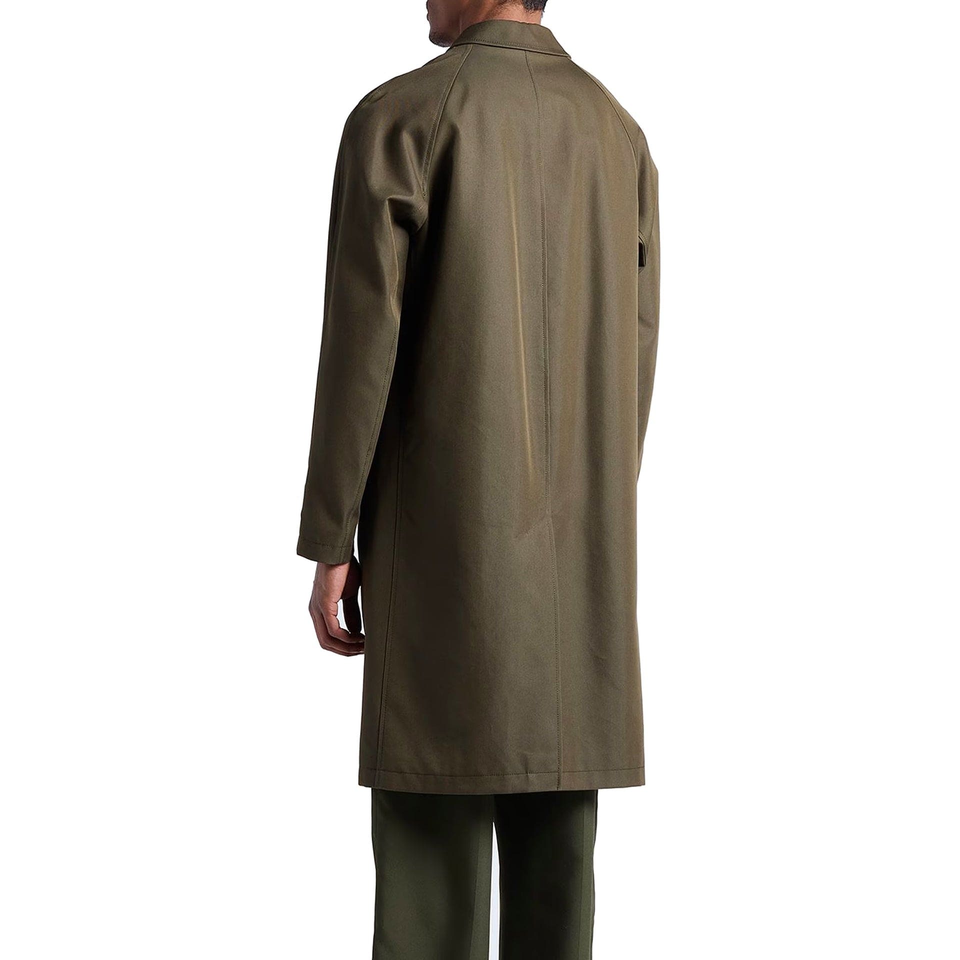 Herno Cotton Coat With Front Buttons