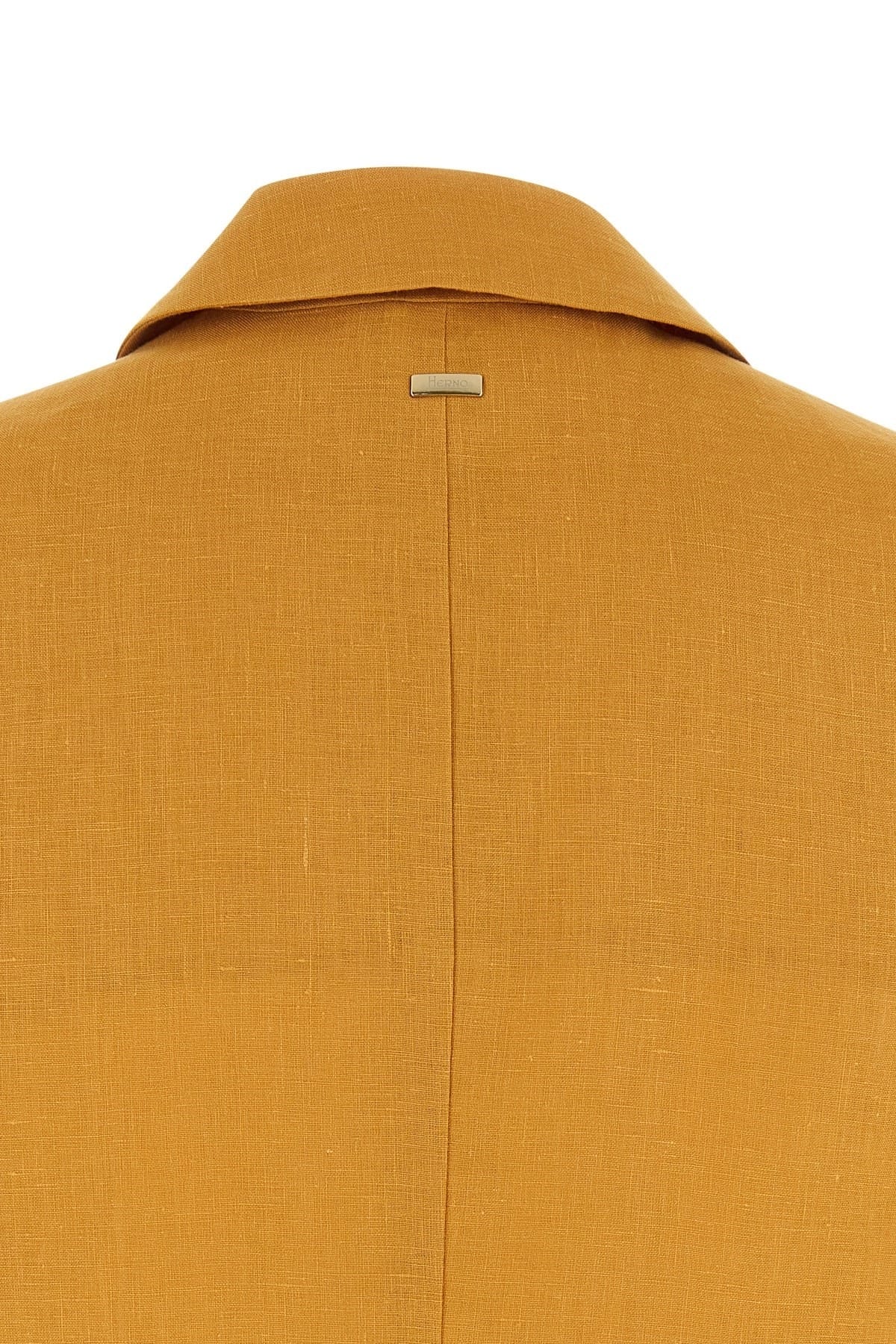 Herno Herno Double-Breasted Linen Vest