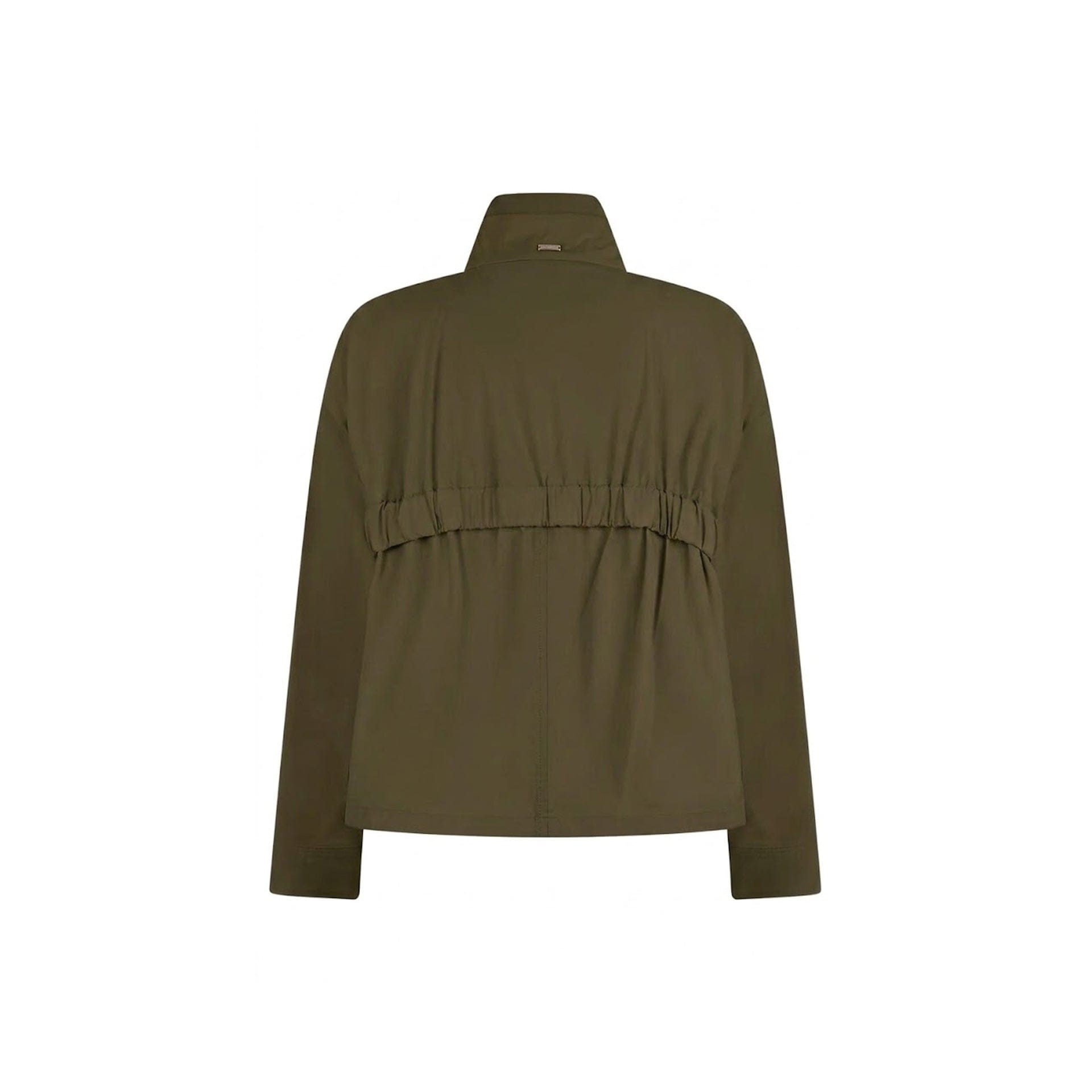 Herno Drawstring High-Neck Zip Jacket - alternate view