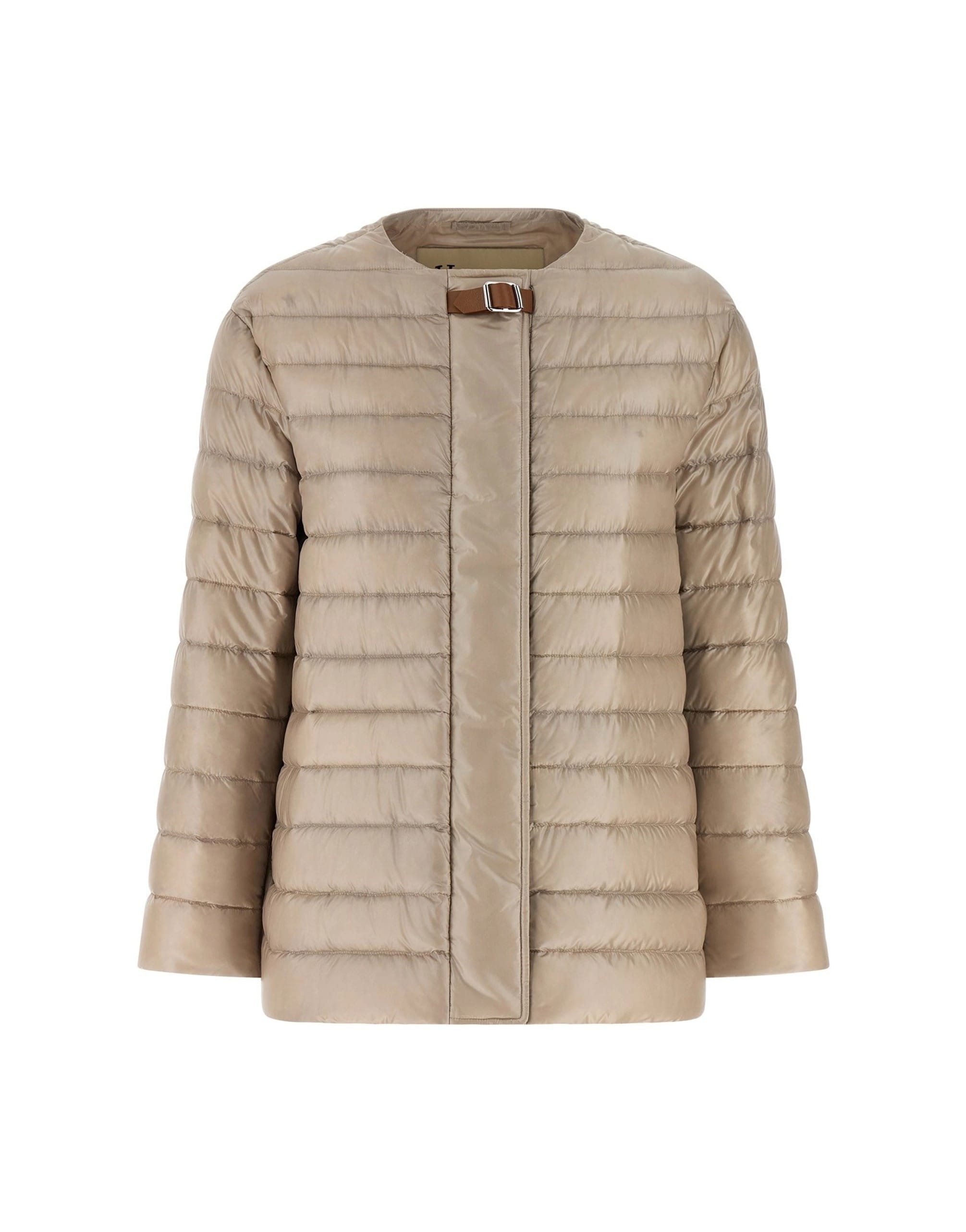 Herno Herno Leather Strap Down Jacket