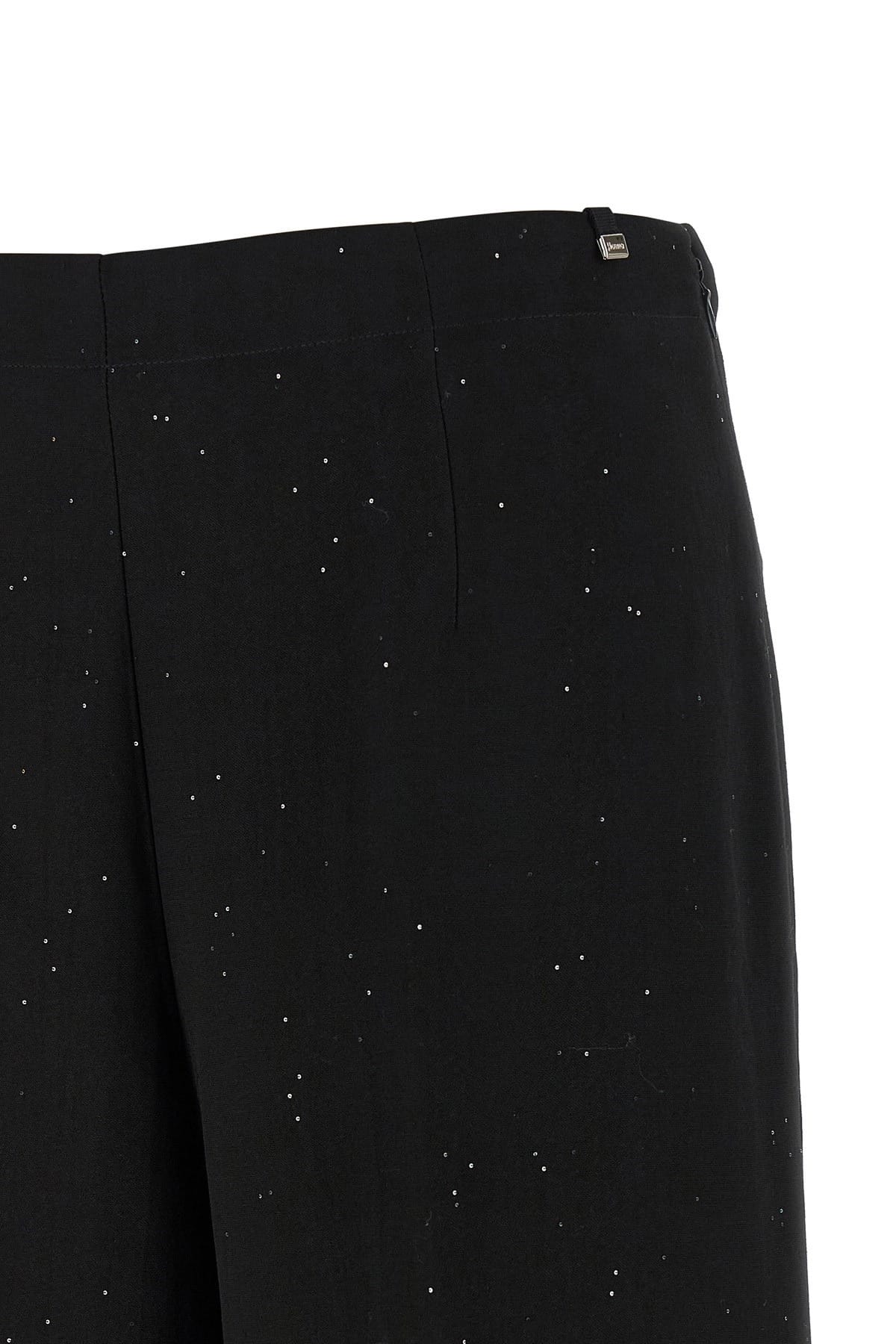 Herno Herno Micro Sequin Wide Leg Pants