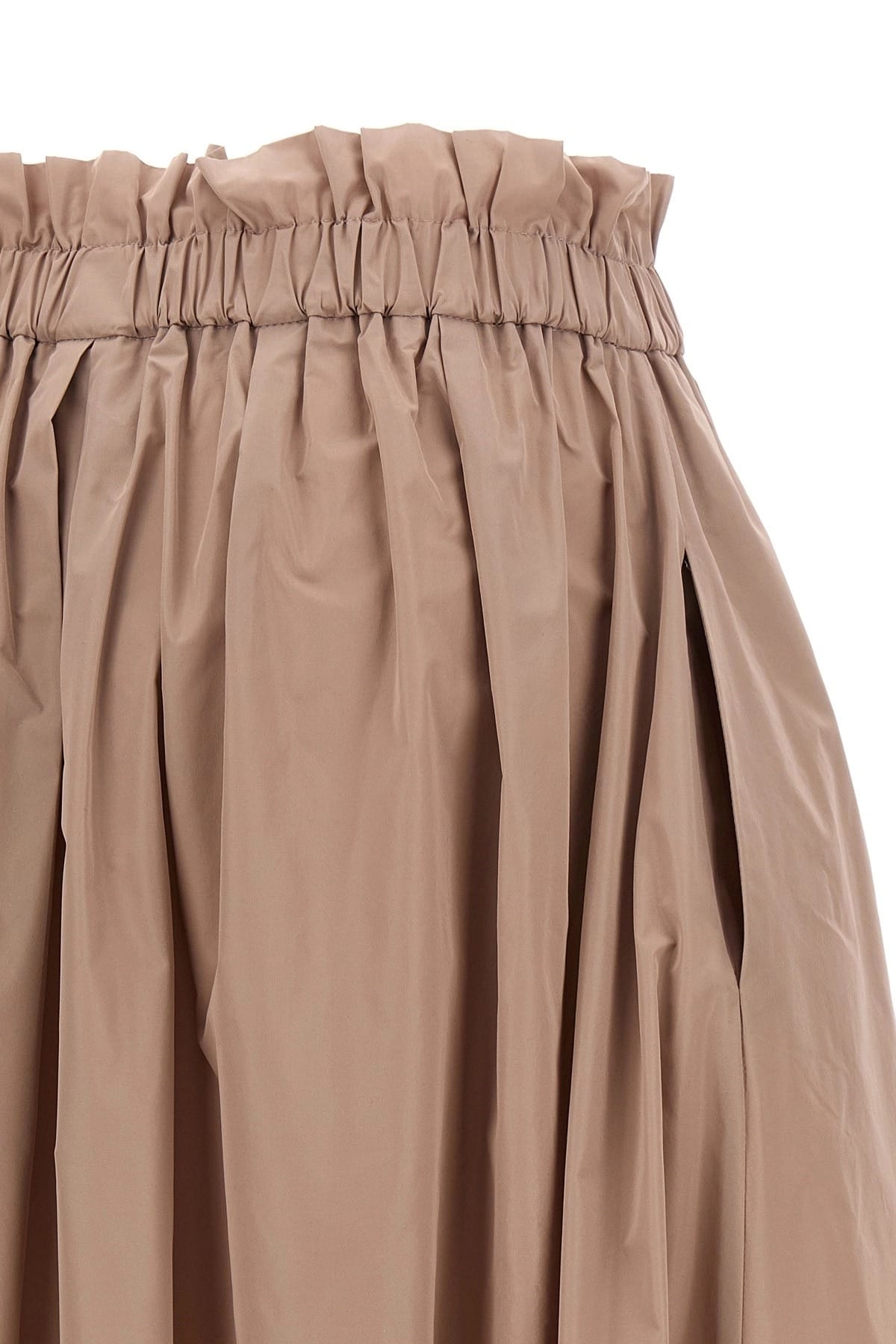 Herno Herno New Techno Taffeta Midi Skirt