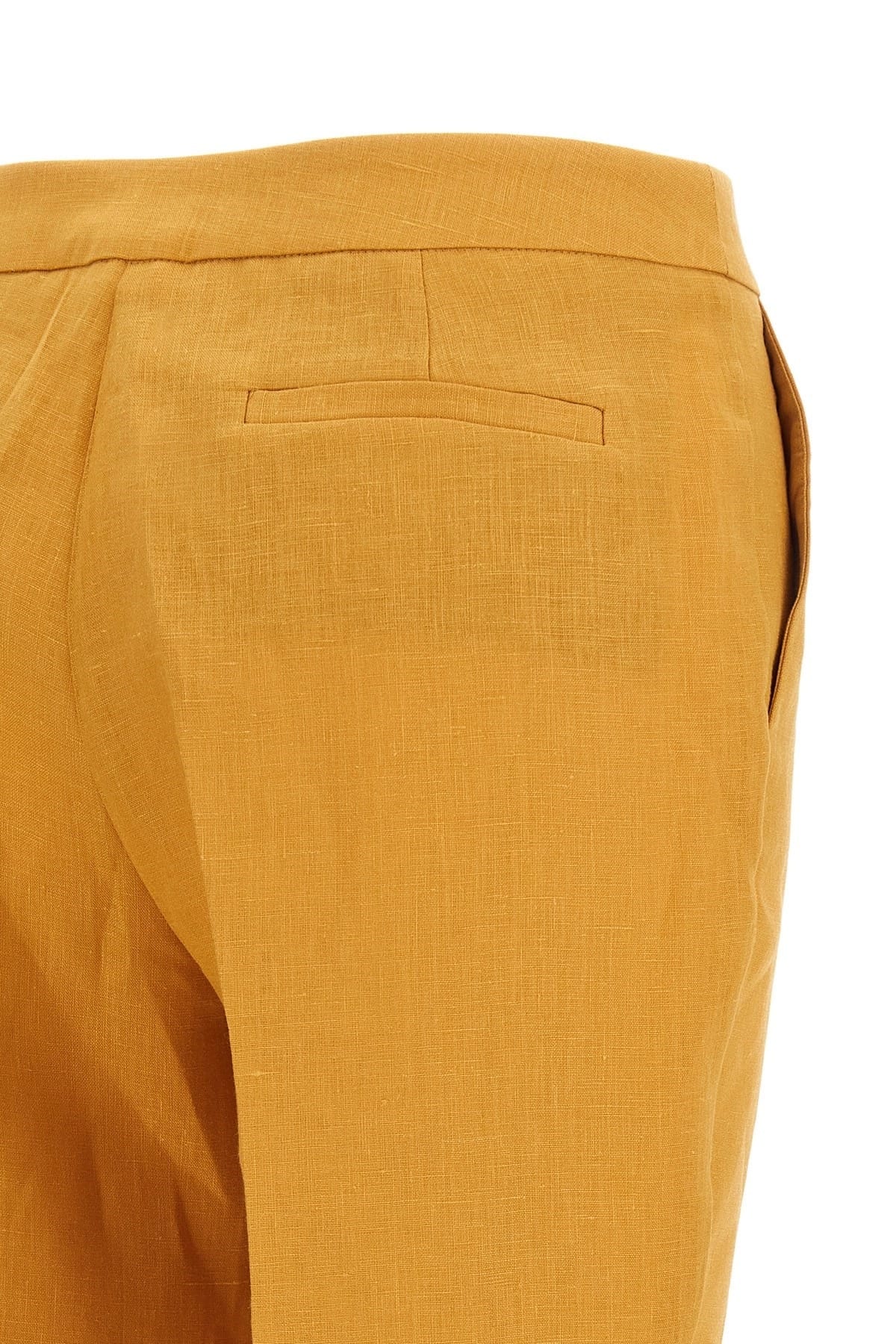 Herno Herno Orange Linen Trousers