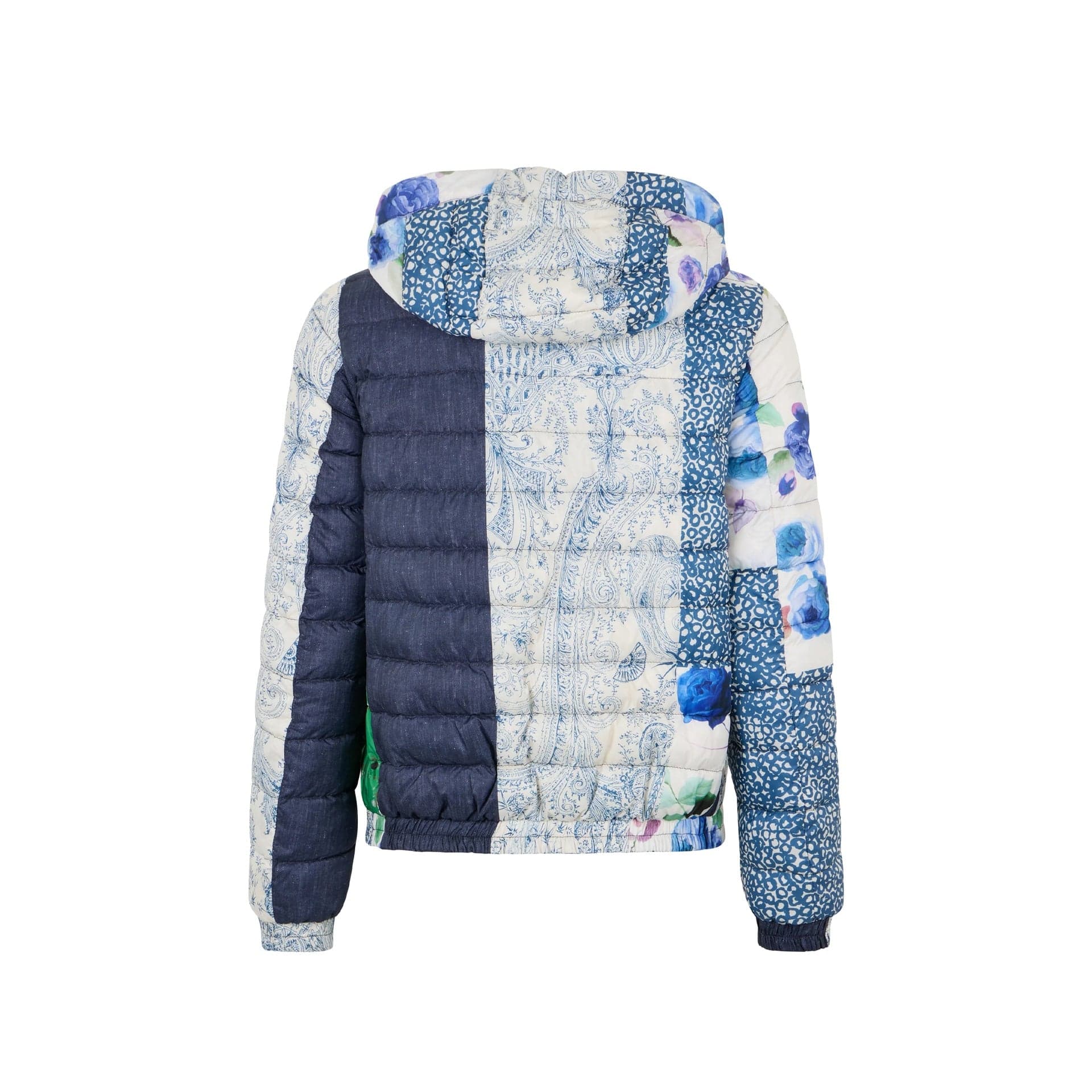 Patchwork Down Jacket - alternate view
