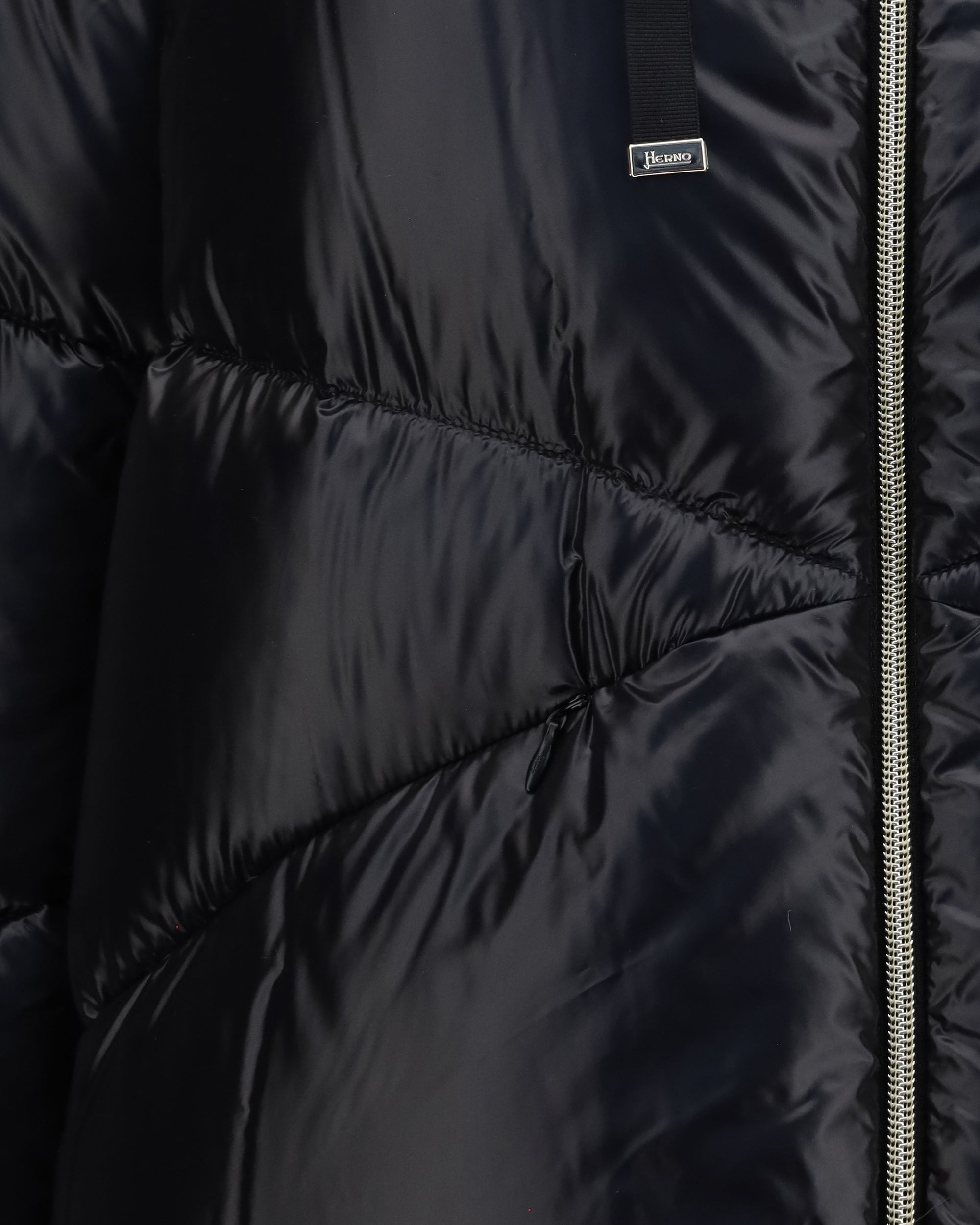Herno Quilted Drawstring Down Jacket