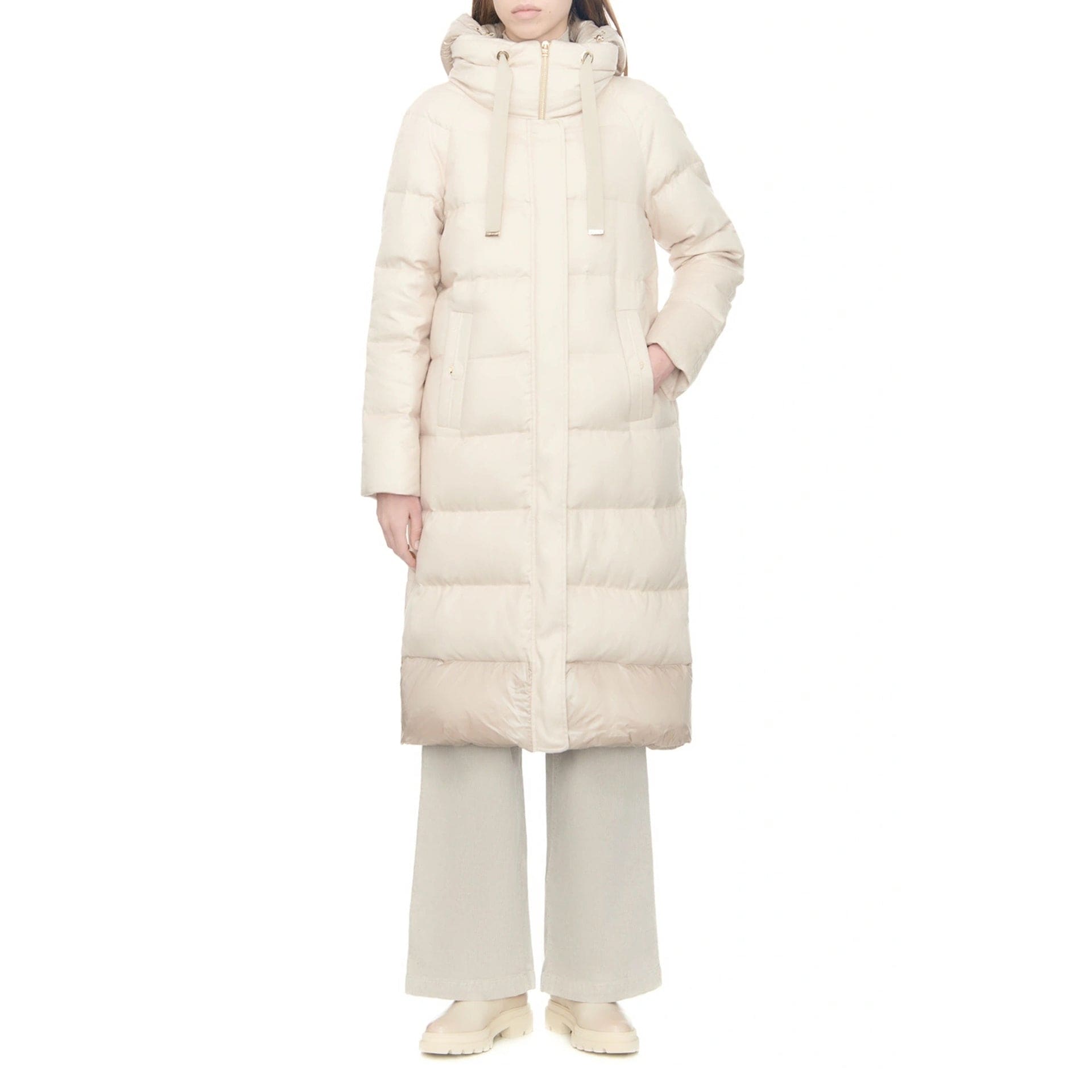 Herno Herno Silk Cashmere Padded Coat