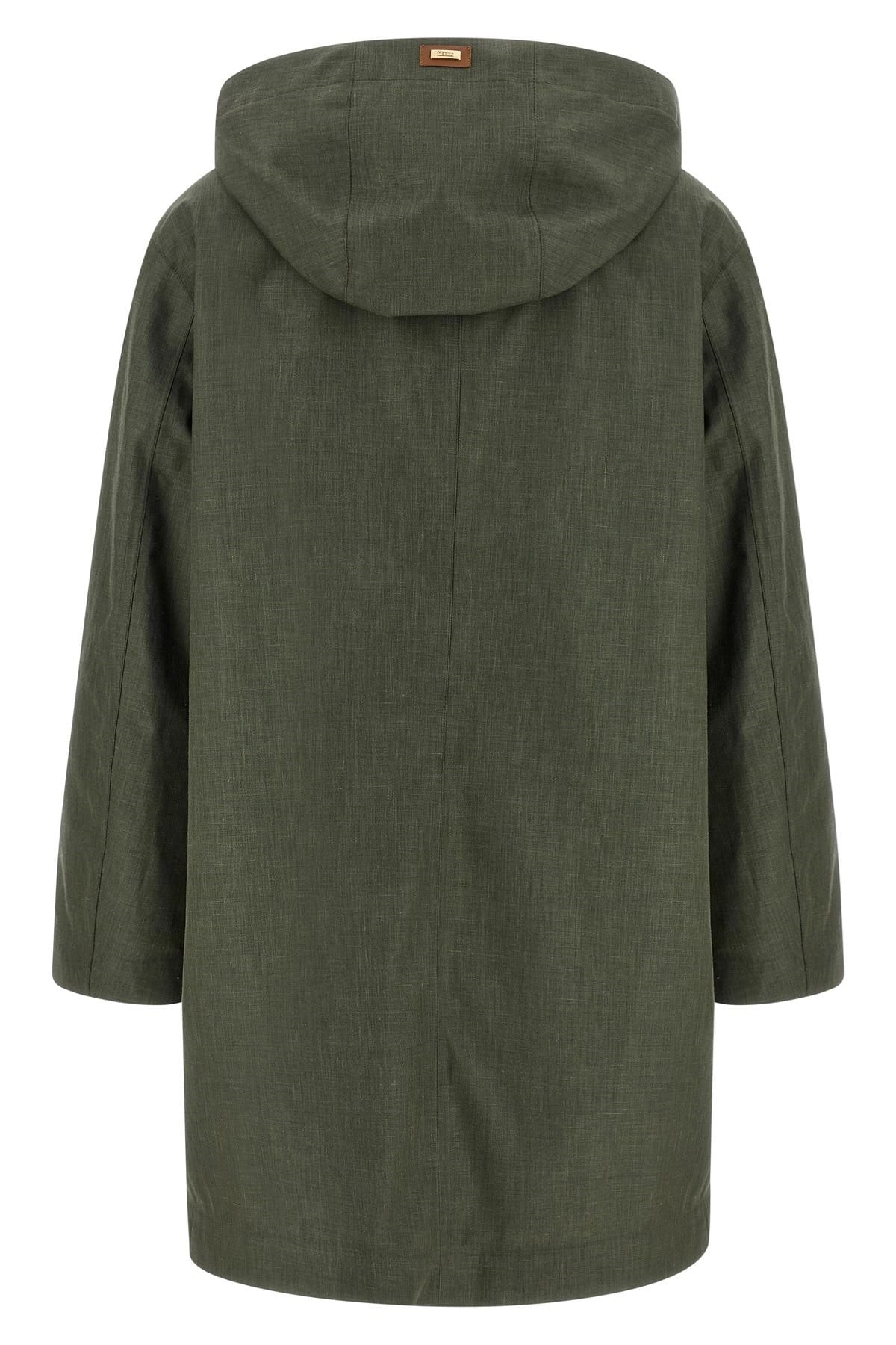 Herno Herno Technical Linen Raincoat