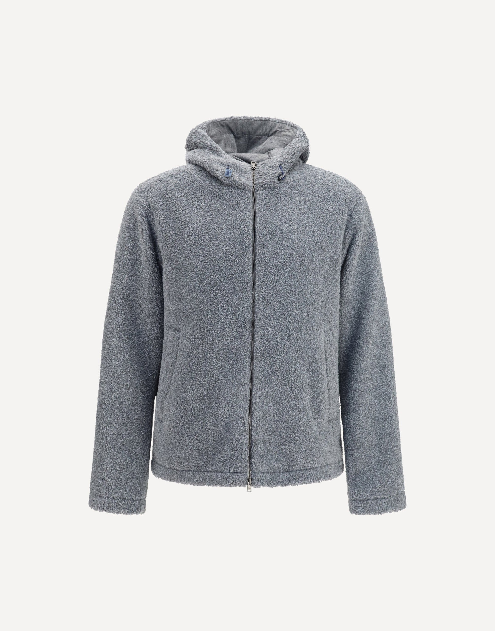 Herno Teddy-Effect Hooded Jacket