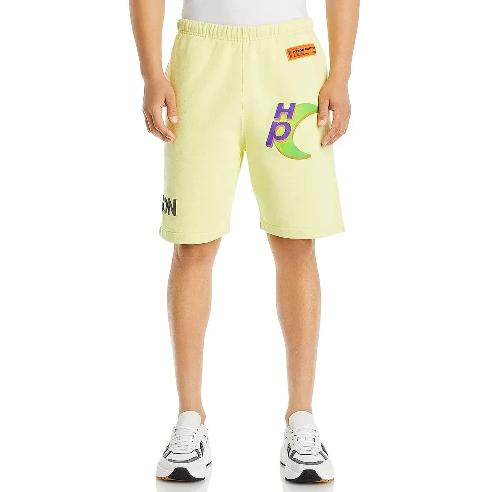 Heron Preston Cotton Shorts With Front Logo