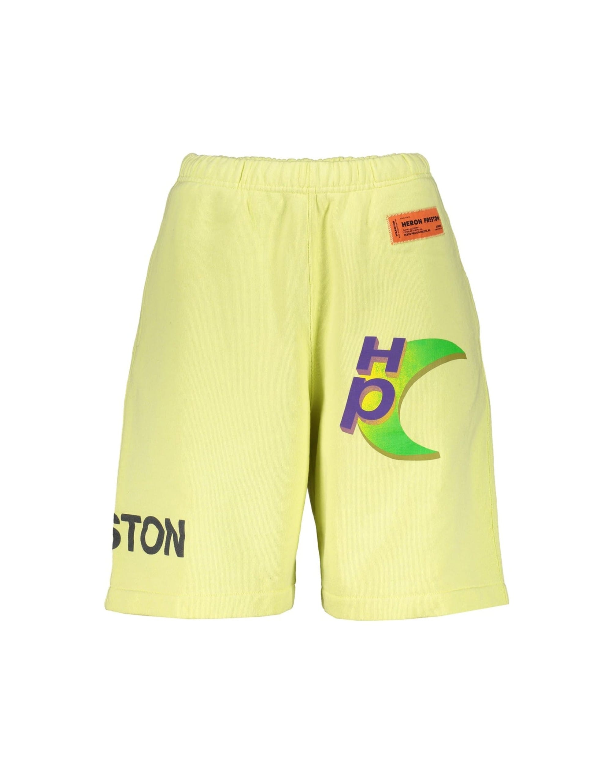 Heron Preston Cotton Shorts With Front Logo