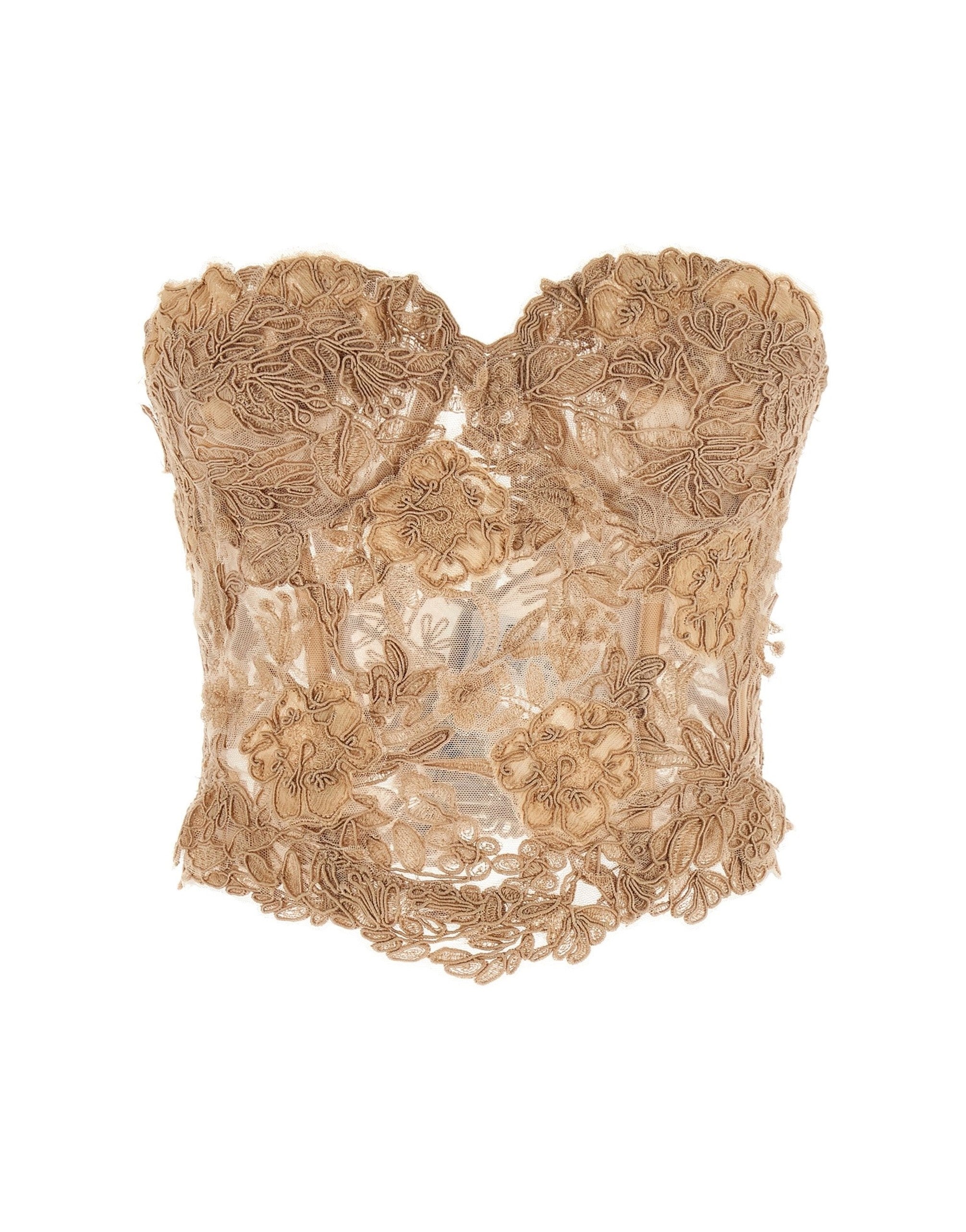 Ermanno Scervino Lace Bustier Top