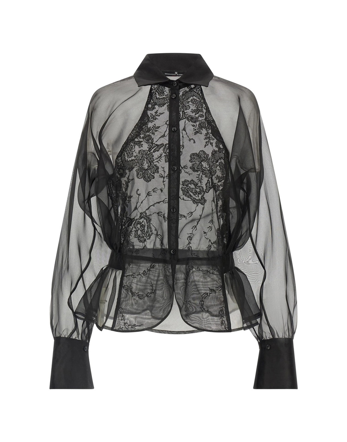 Ermanno Scervino Silk And Lace Shirt