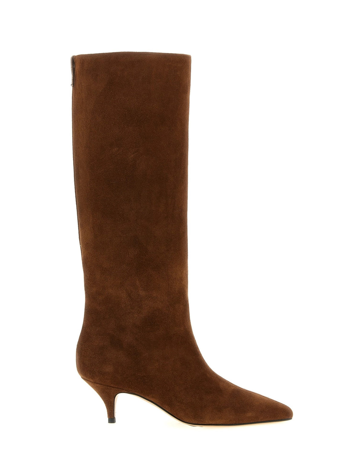 Fabiana Filippi Brown Suede High Boots