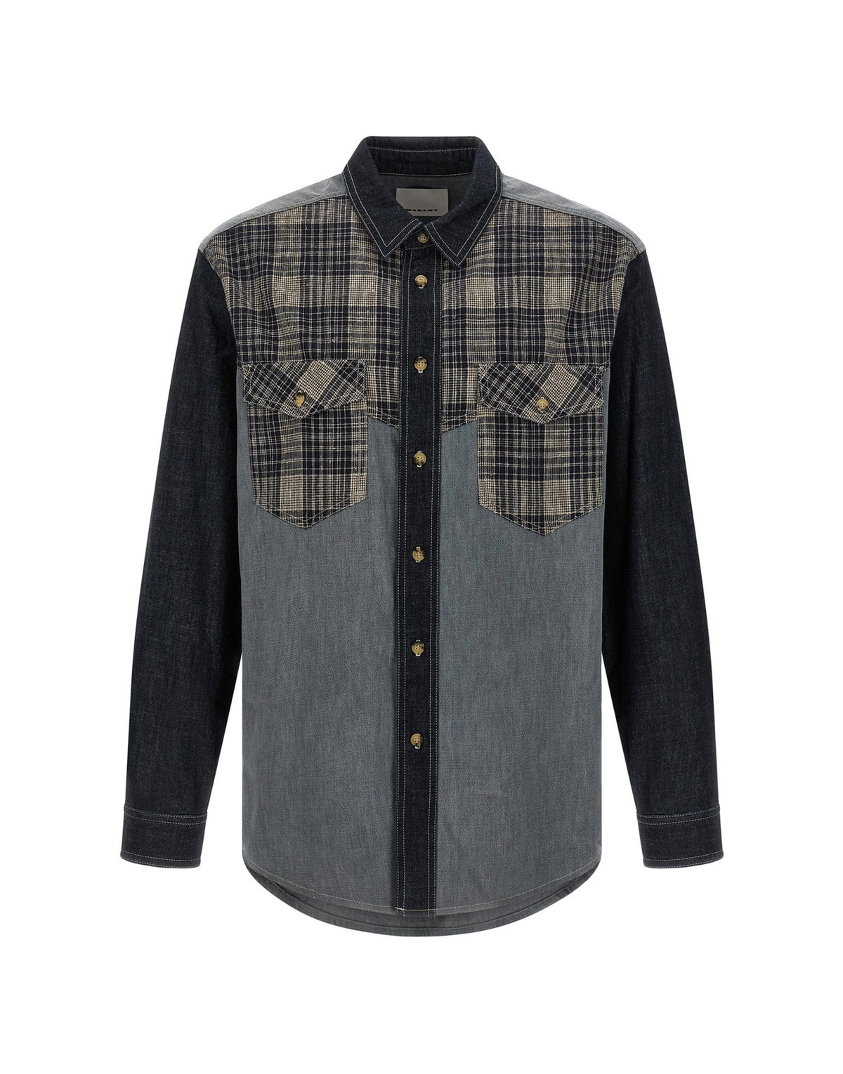 Isabel Marant Sacha Colorblock Shirt