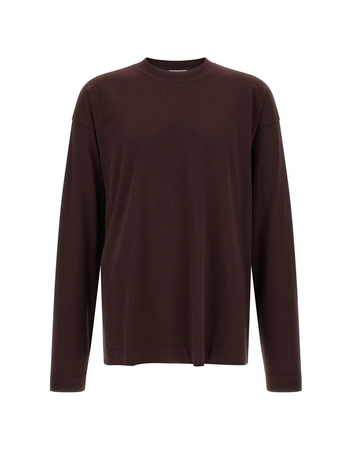 Dries Van Noten Hegland Bordeaux Long-Sleeve T-Shirt