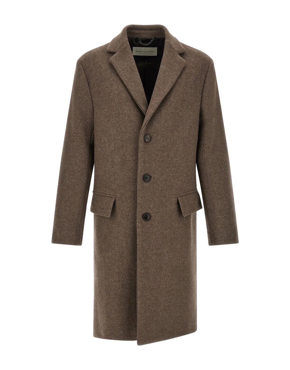 Dries Van Noten Rustic Wool Coat