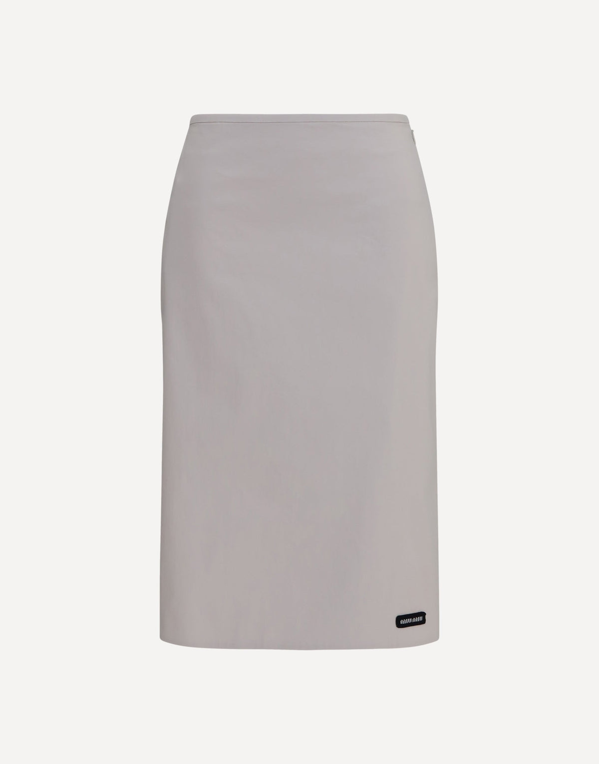 Miu Miu Stretch Cotton-Blend Midi Skirt