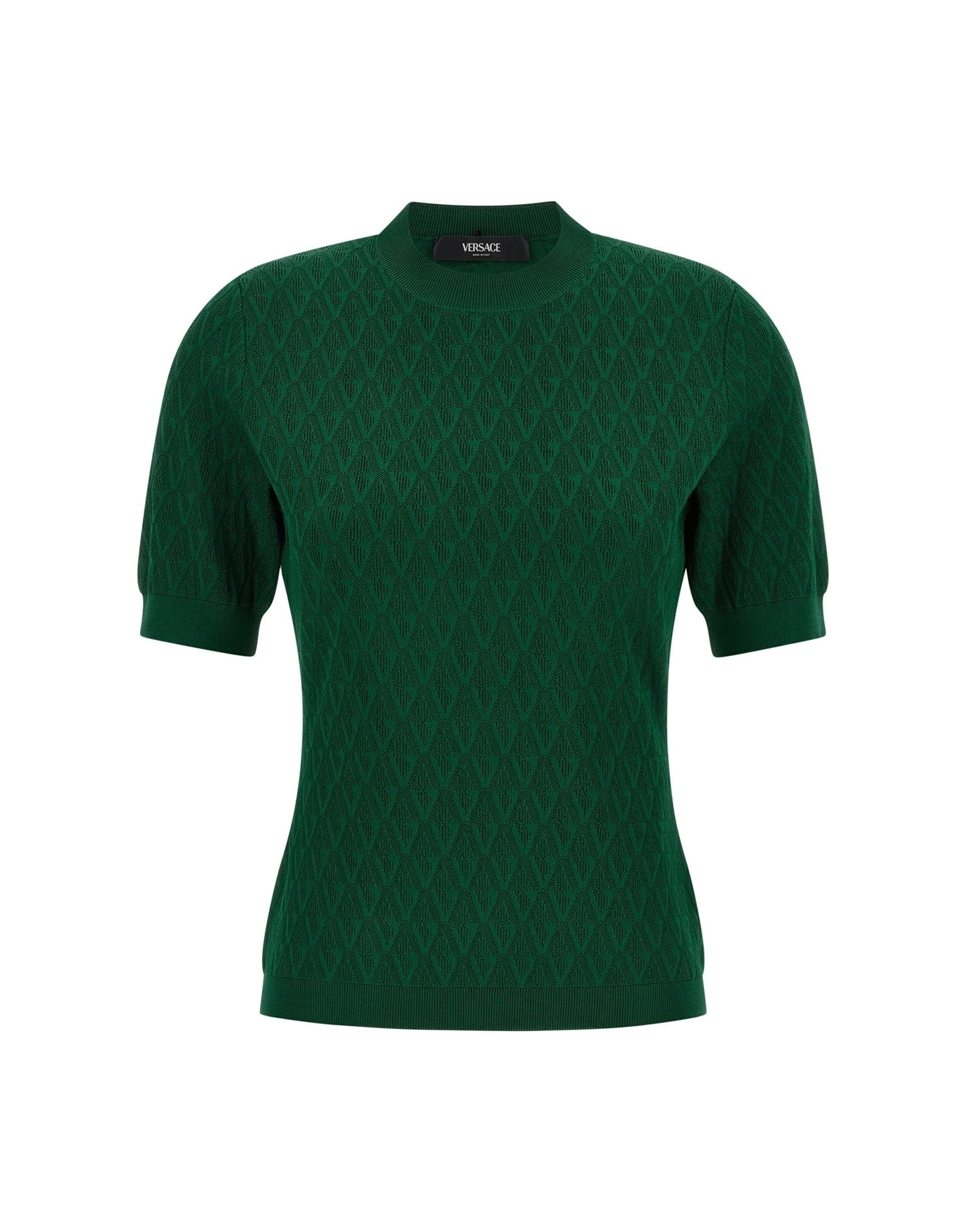 Versace V-Pattern T-Shirt