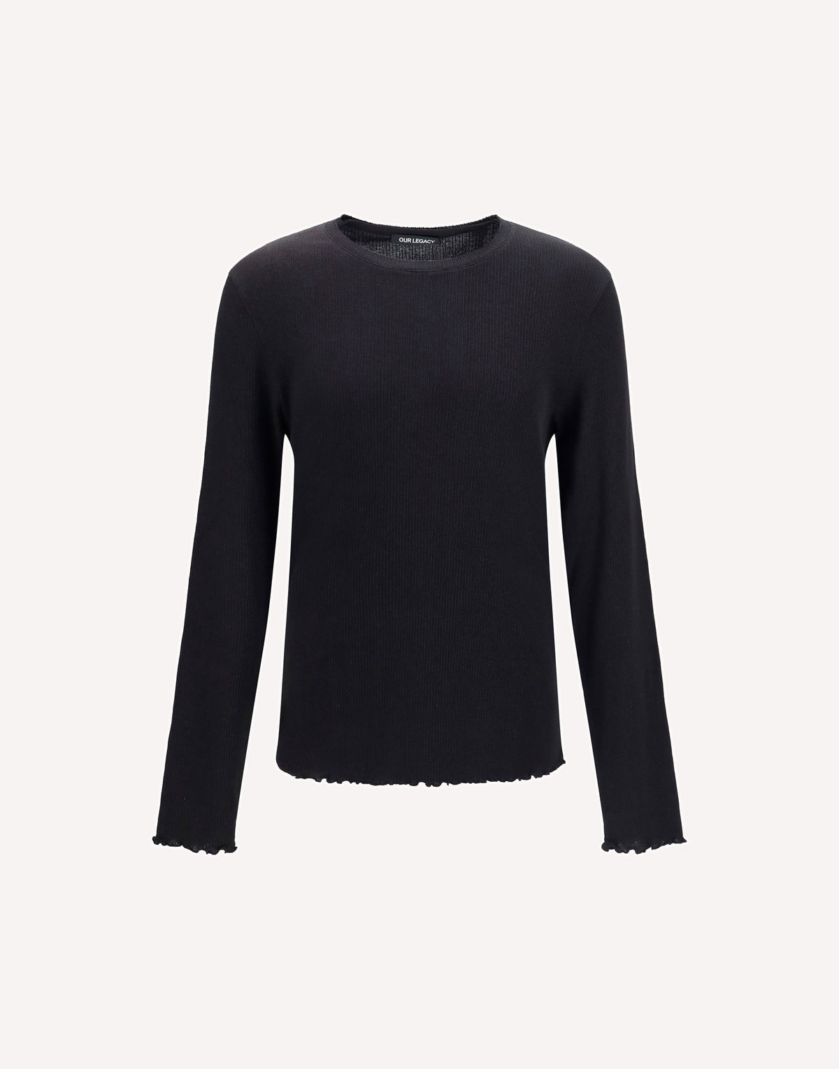 Our Legacy Ribbed Cotton-Blend Sweater