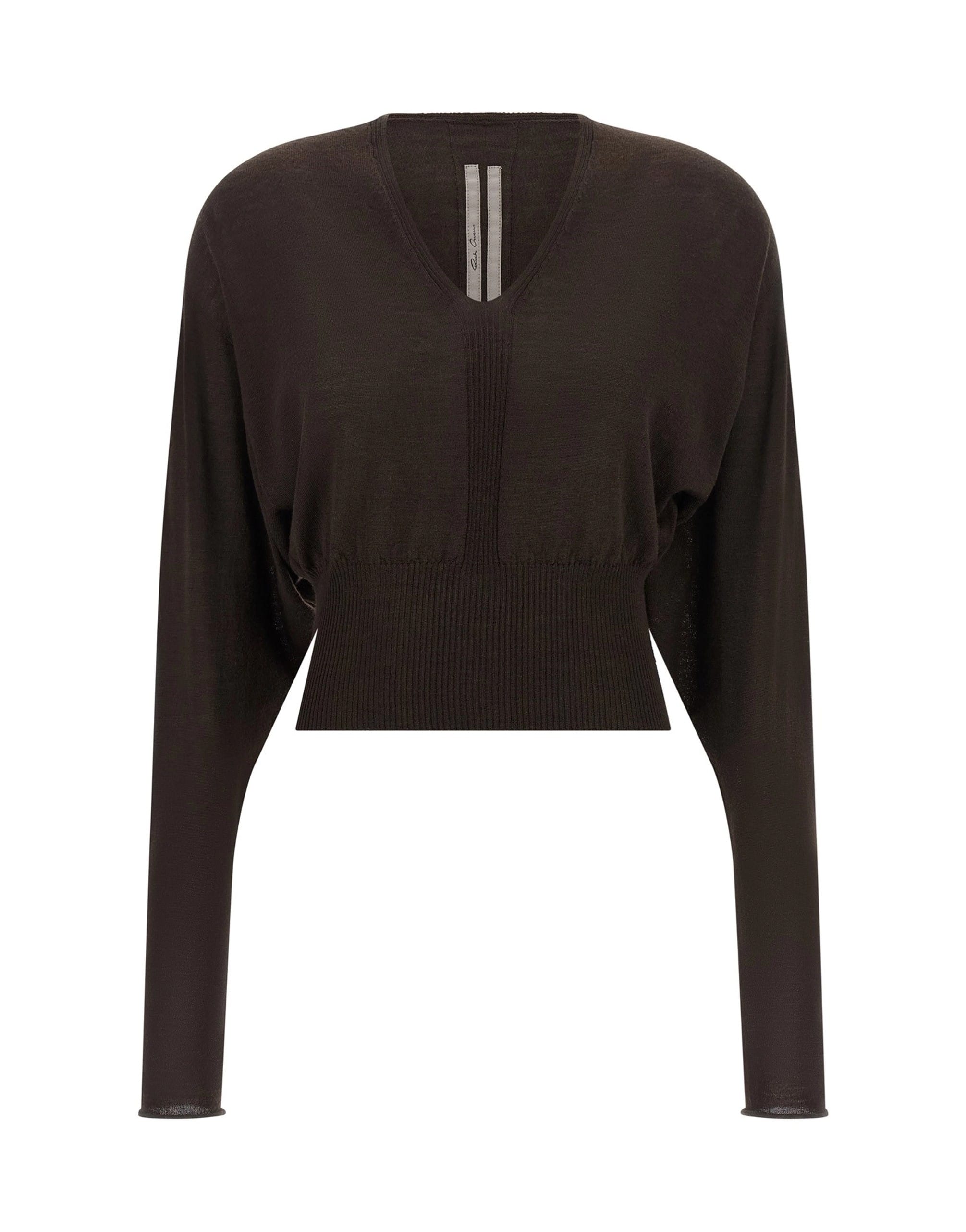 Rick Owens V-Cropped-Top
