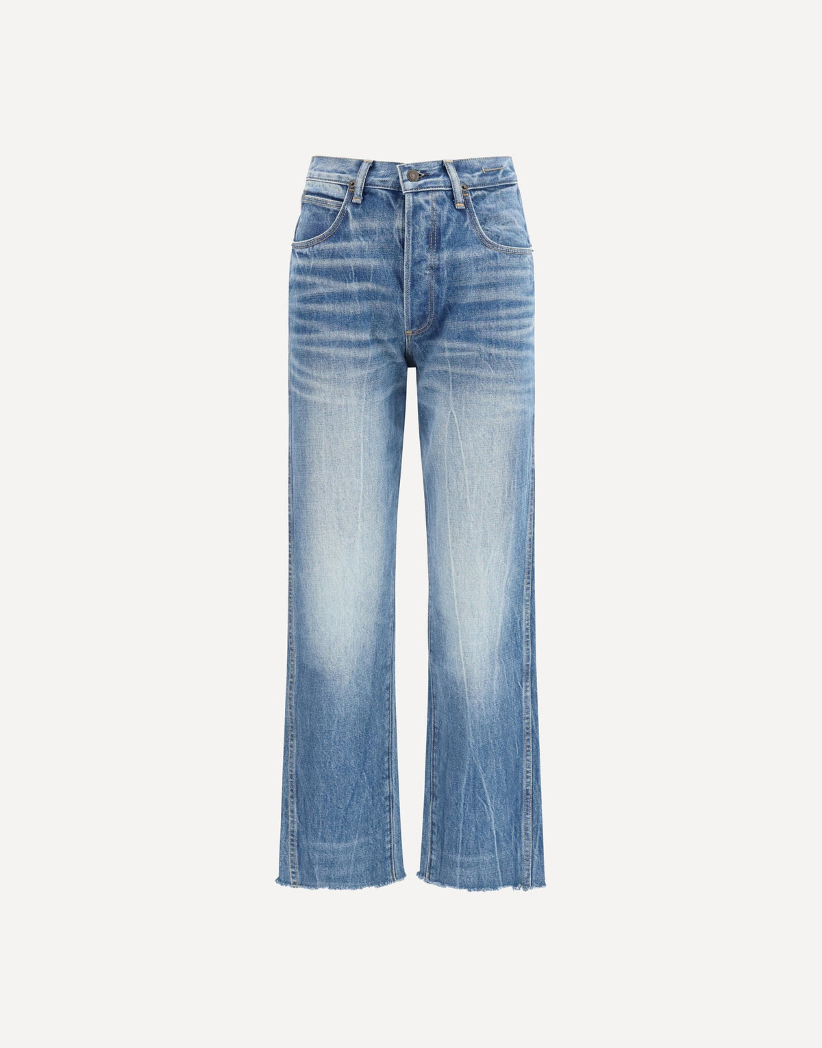 Tom Ford Washed Denim Cigarette Jeans