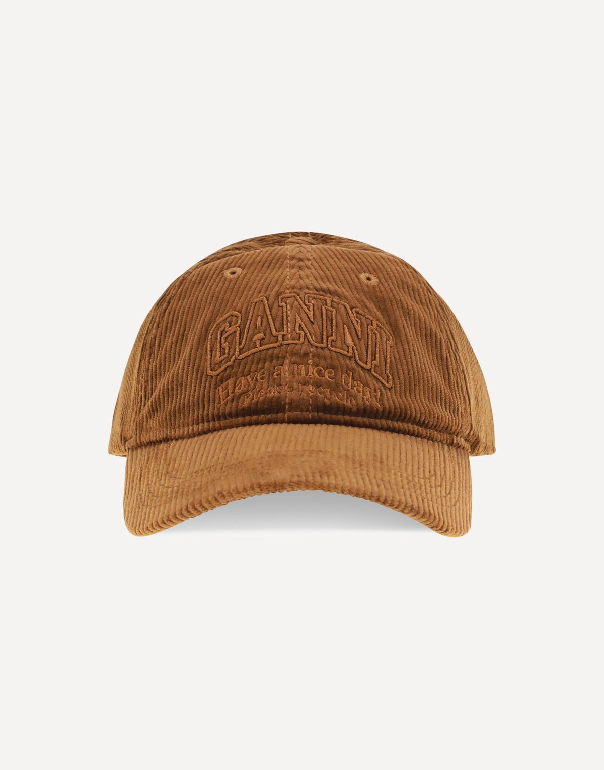 Ganni Corduroy Cap