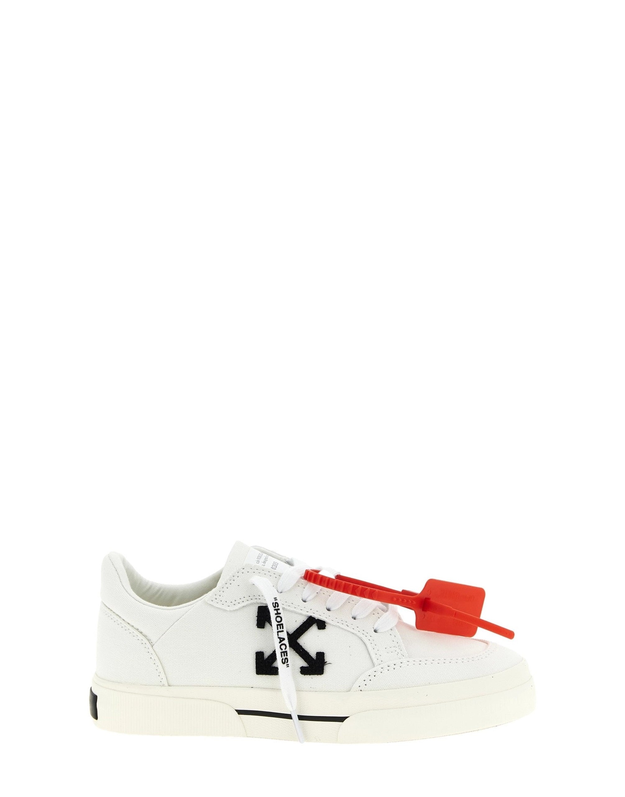 Off-White Vulcanized Canvas Sneakers